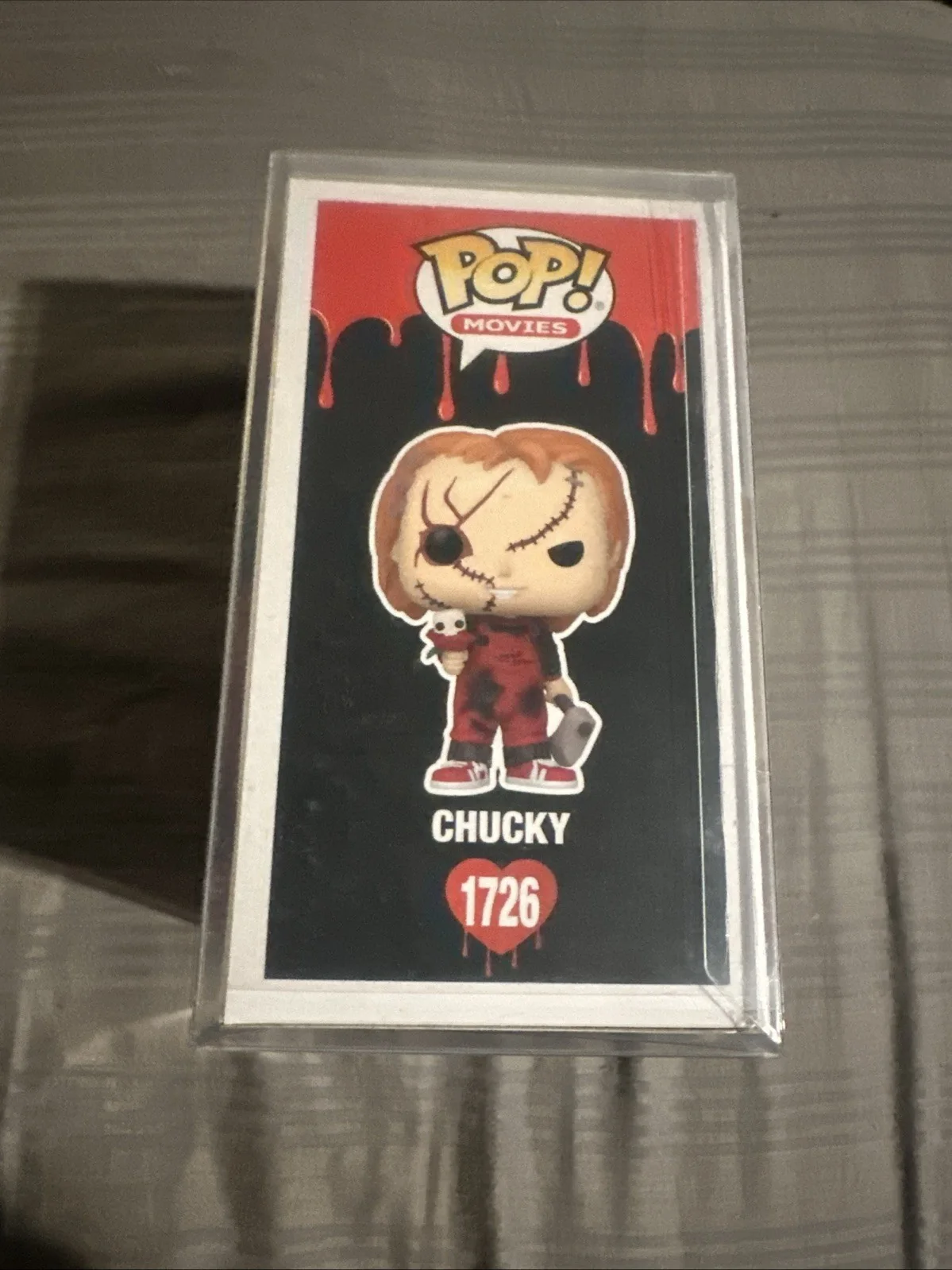 Christine Elise — Funko Chucky Childs Play #1726 Signed and Quoted by Christine Elise COA, image 3