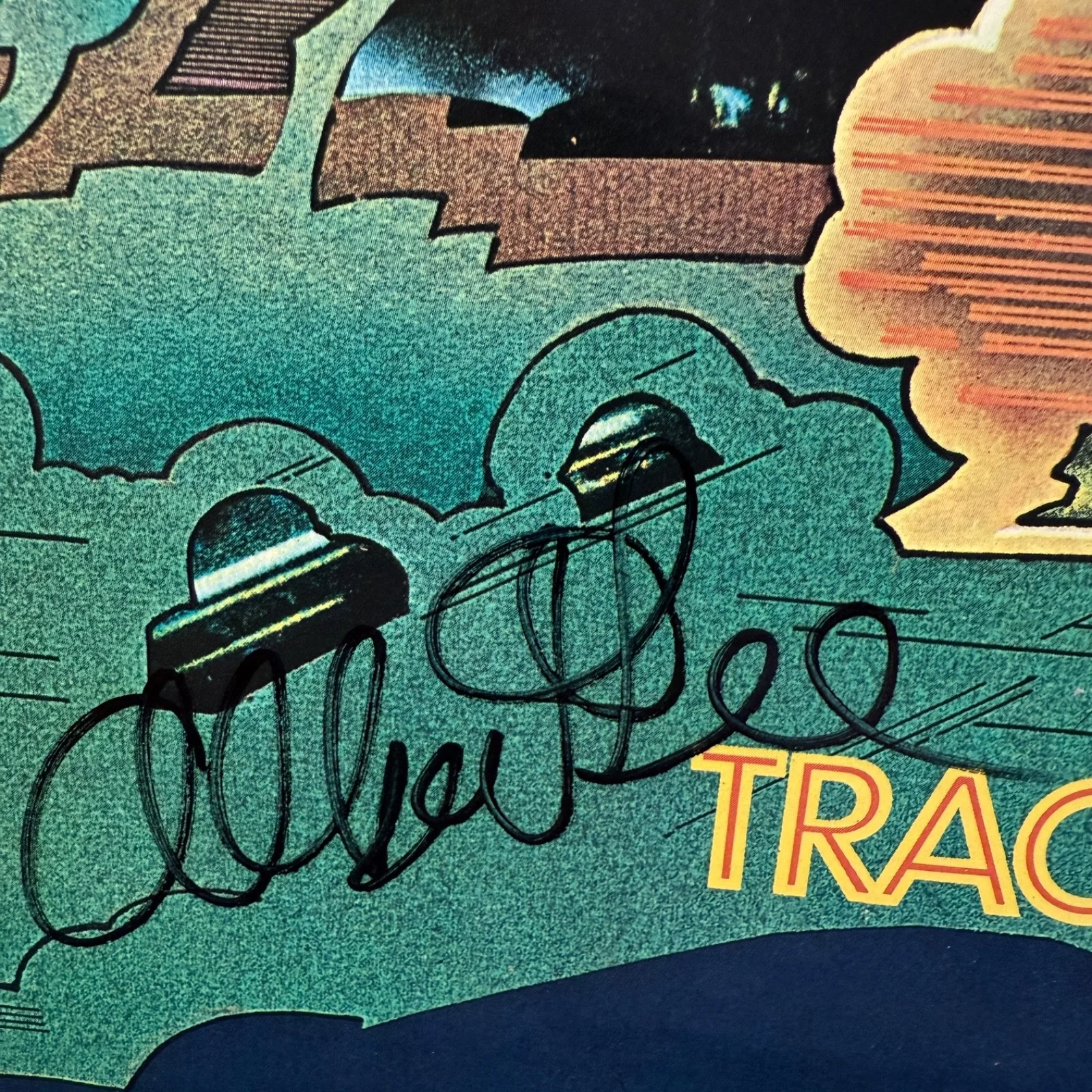 HEAD HANDS & FEET "Tracks" AUTOGRAPHED by ALBERT LEE Capitol ST-11051 LA press, изображение 2