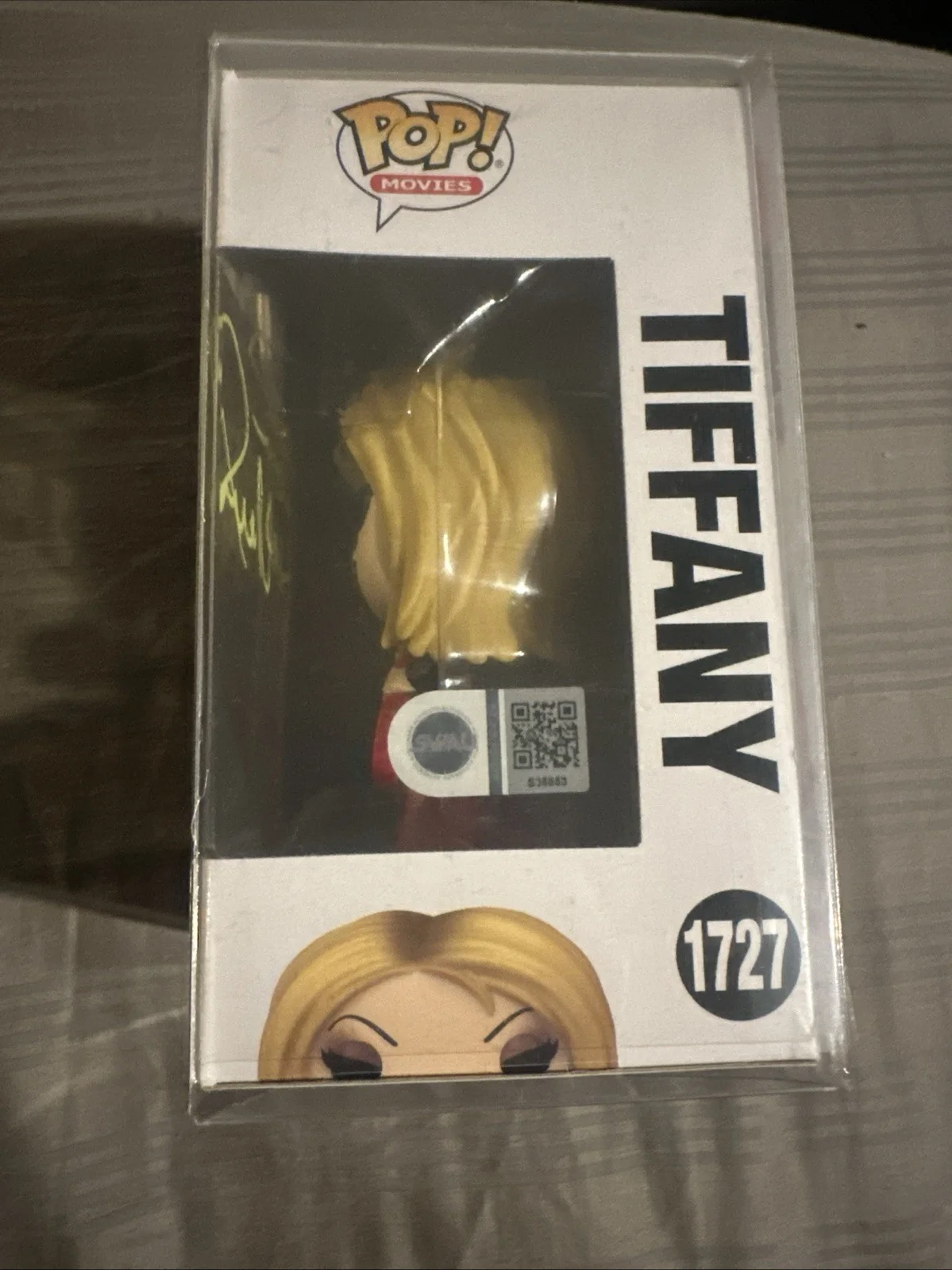 tom holland — Tom Holland Tiffany Funko Pop Signed Autograph Swau Coa Chucky, image 2