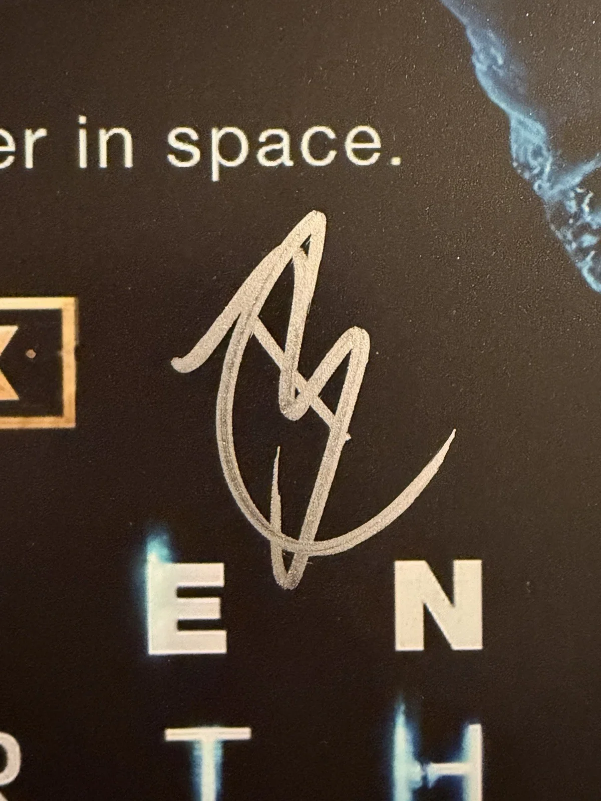 Sydney Chandler — ALIEN EARTH SIGNED SYDNEY CHANDLER BABOU CESSAY DAVID ZUCKER 11x14 PHOTO BECKETT, изображение 3