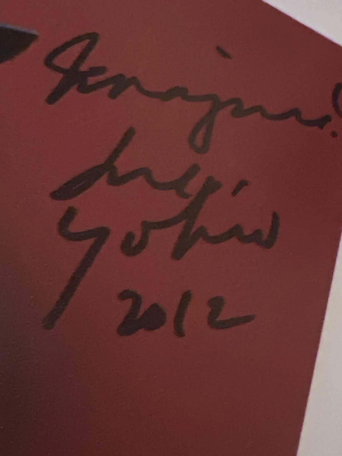 Yoko Ono Signed Photo Autographed “Imagine” 2012 – COA Included, image 3
