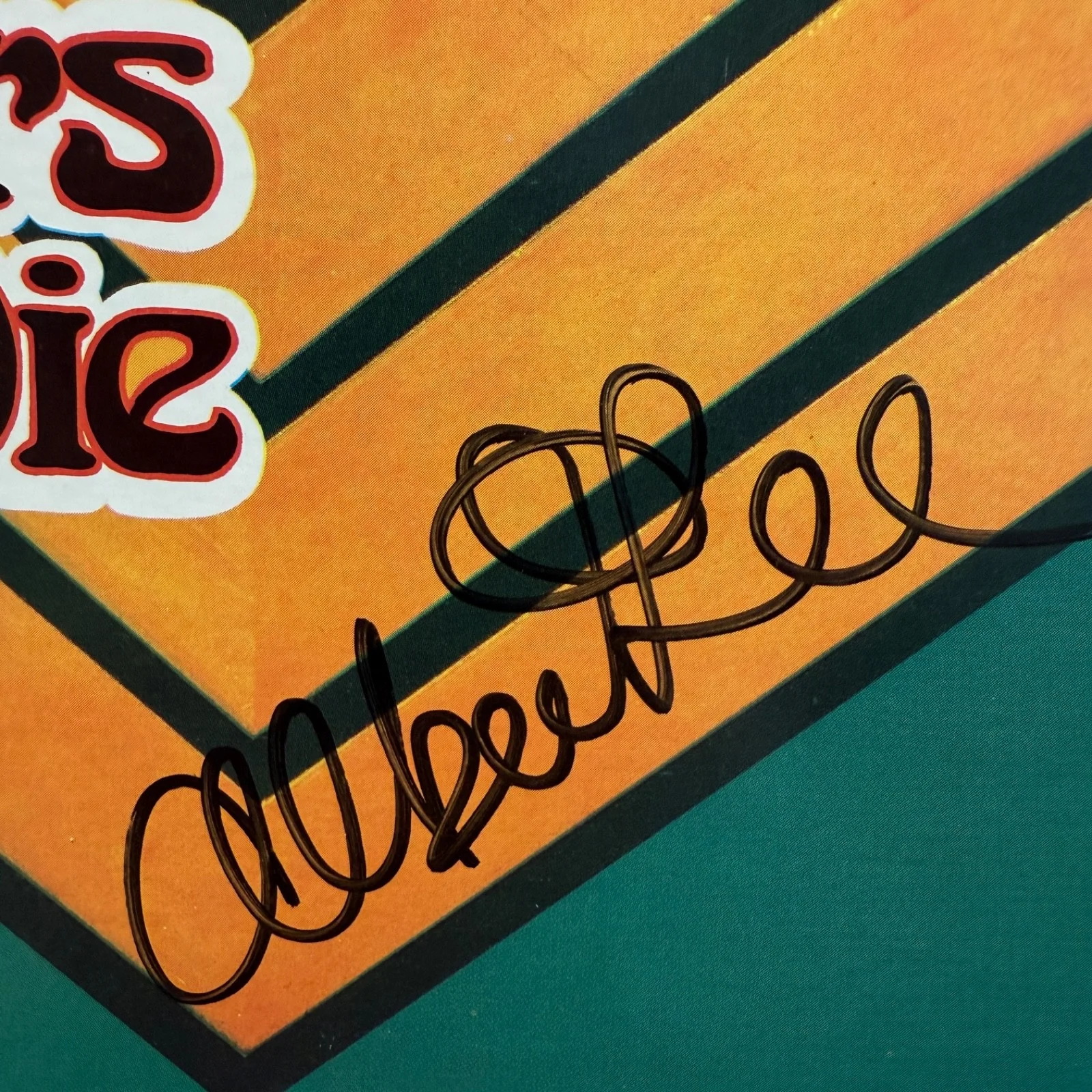 HEAD HANDS & FEET "Old Soldiers Never Die" AUTOGRAPHED by ALBERT LEE Atco SD7025, image 2