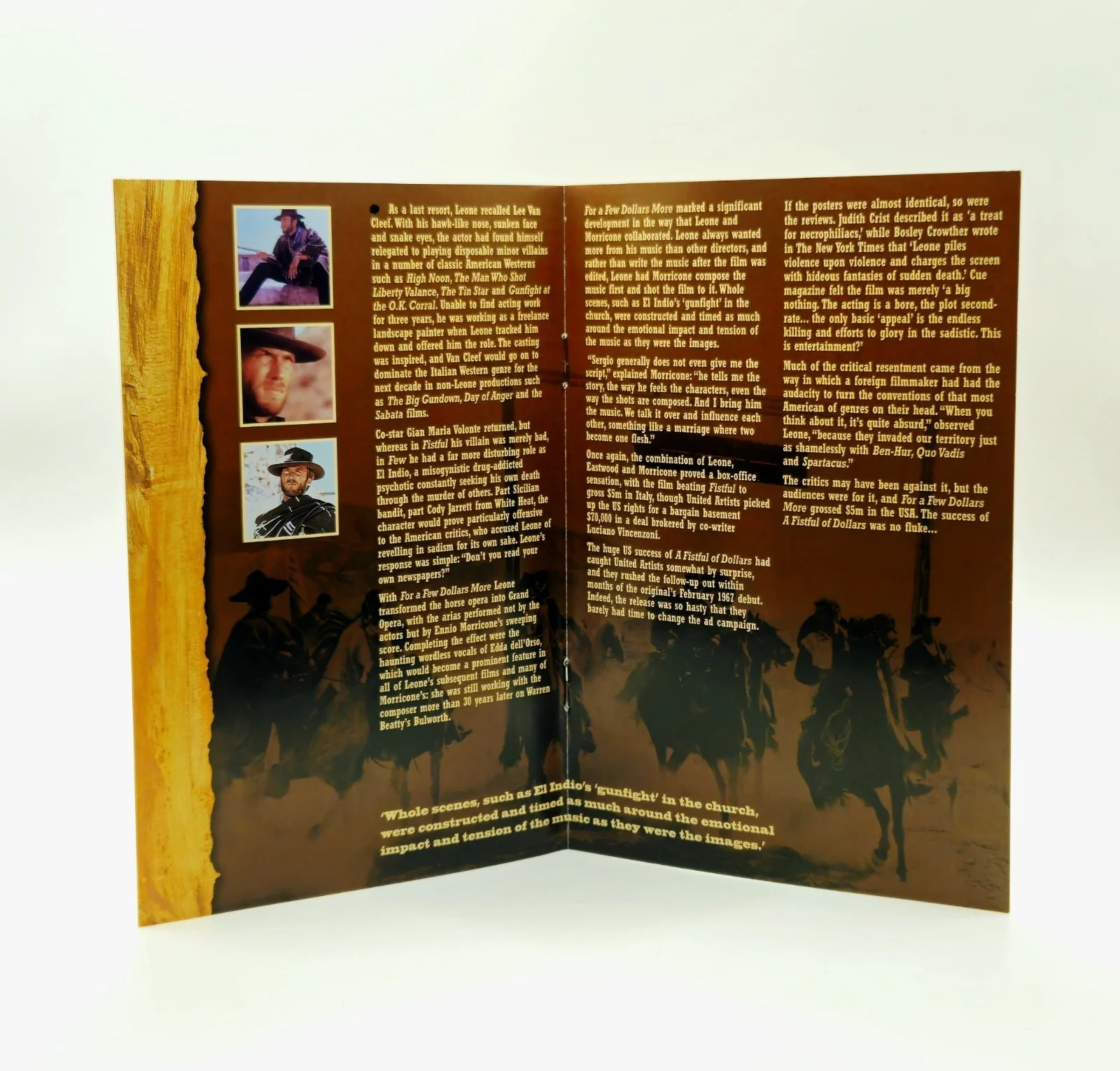 For A Few Dollars More (DVD Booklet), image 2