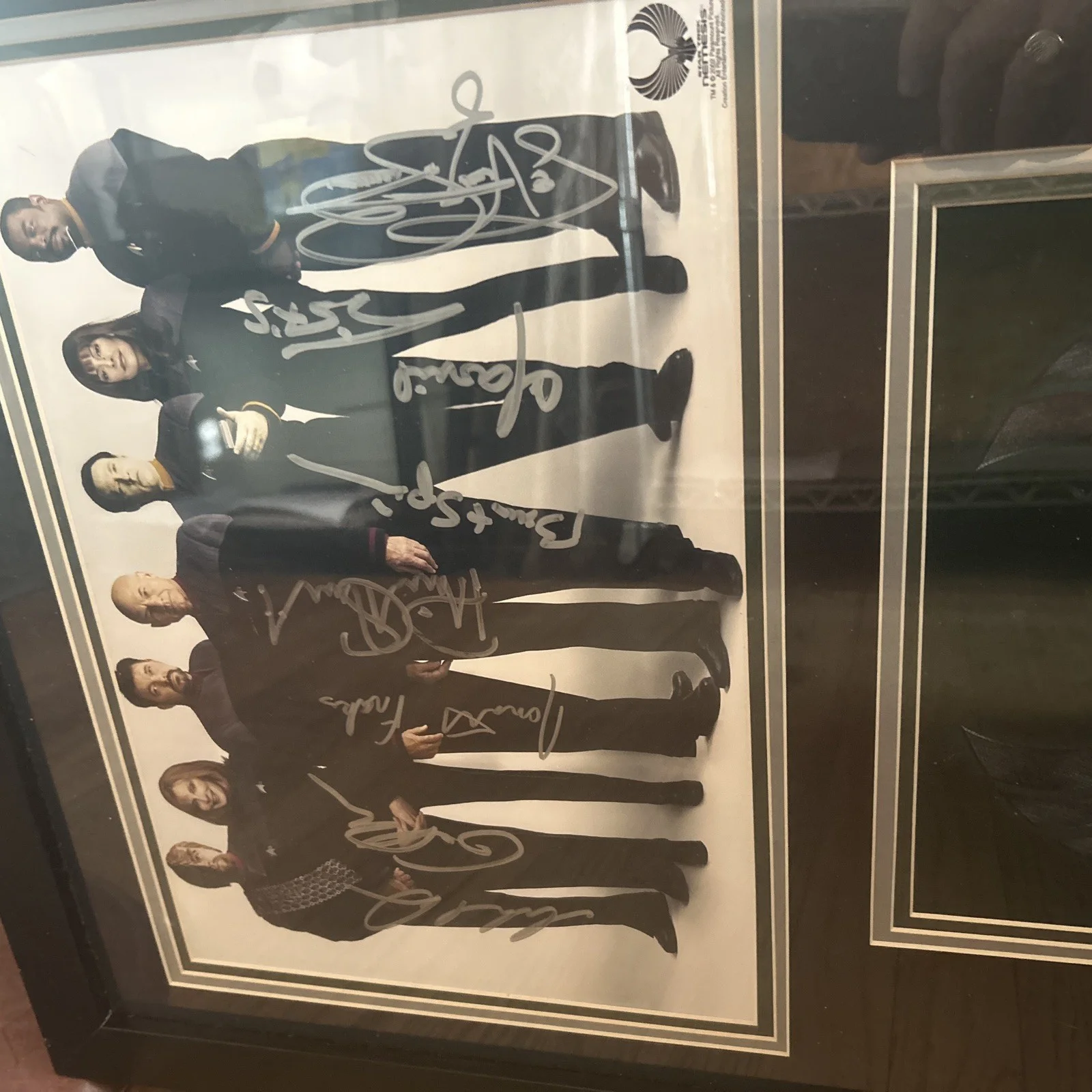 Star Trek Movie Cast Signed Photos Framed And Matted With Coa 26x20, image 2