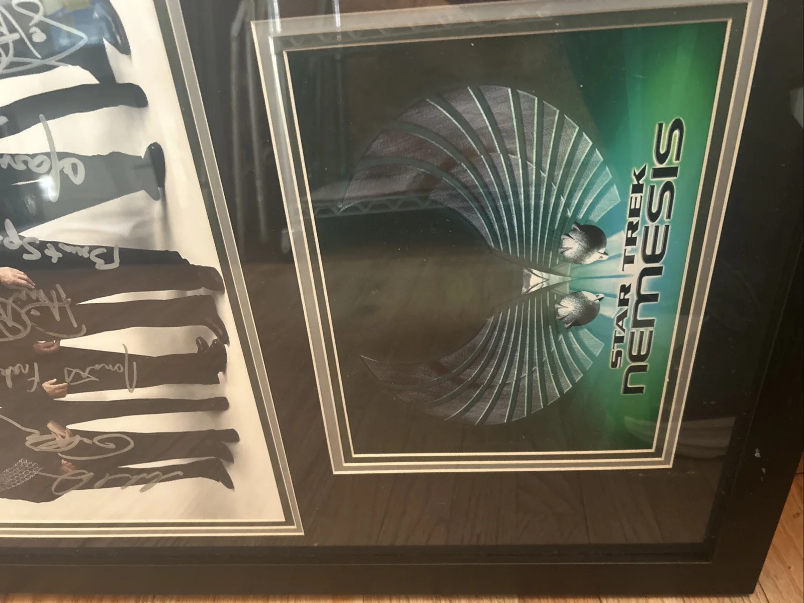 Star Trek Movie Cast Signed Photos Framed And Matted With Coa 26x20, image 3
