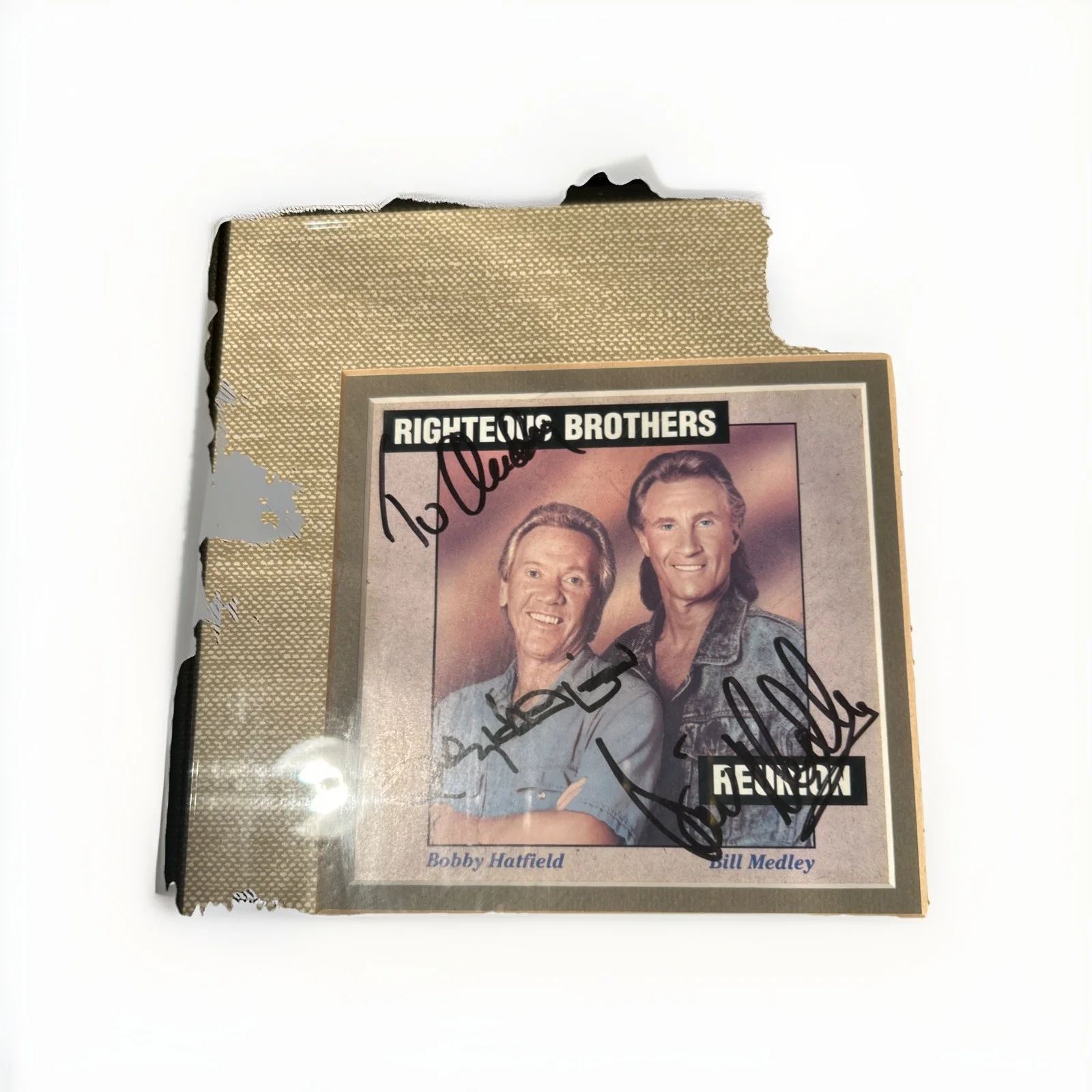 Righteous Brother The Reunion CD HAND SIGNED by Bill and Bobby, image 4
