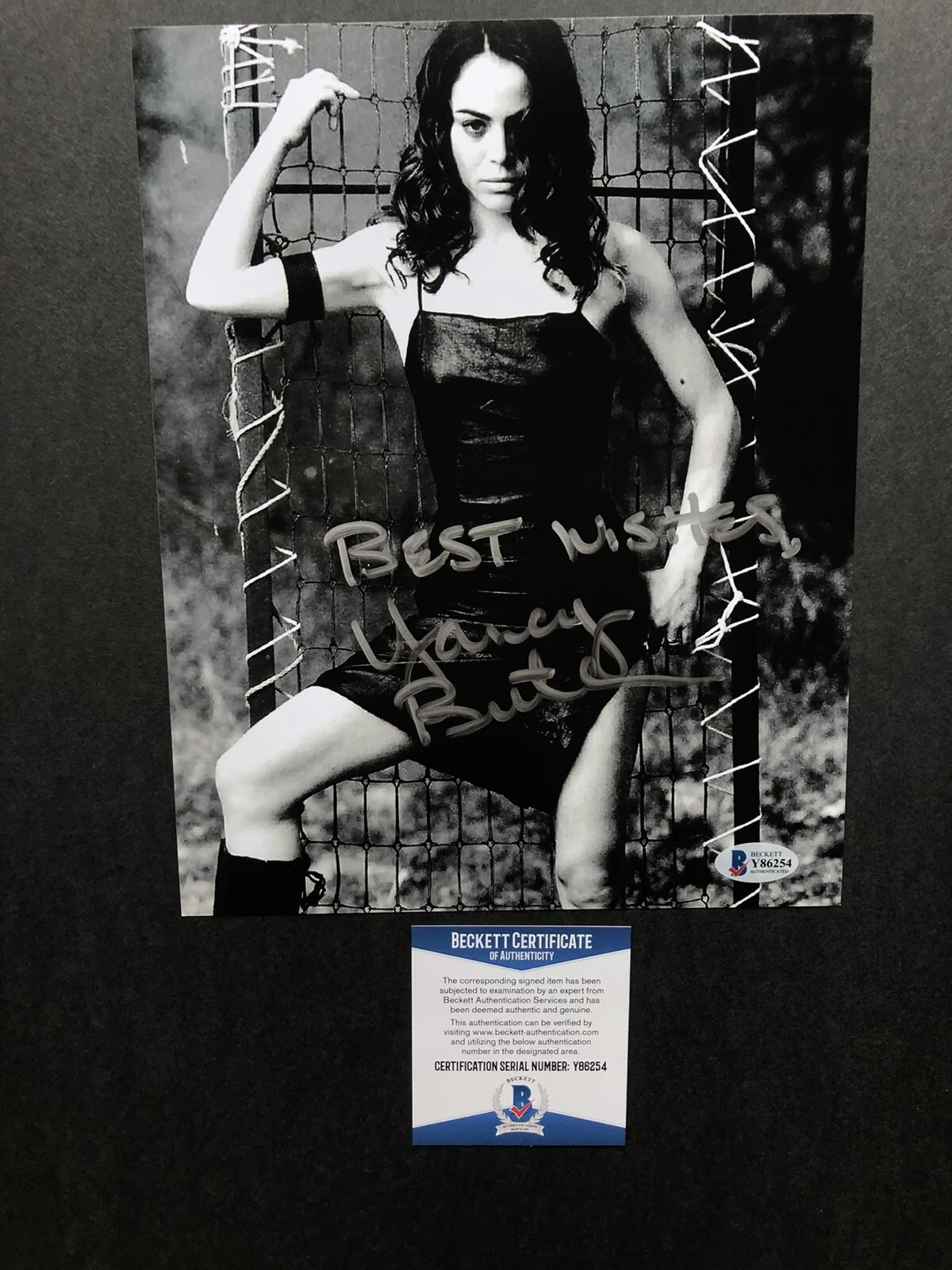 Yancy Butler — Yancy Butler autographed signed 8x10 photo Beckett BAS COA Sexy Hot Witchblade