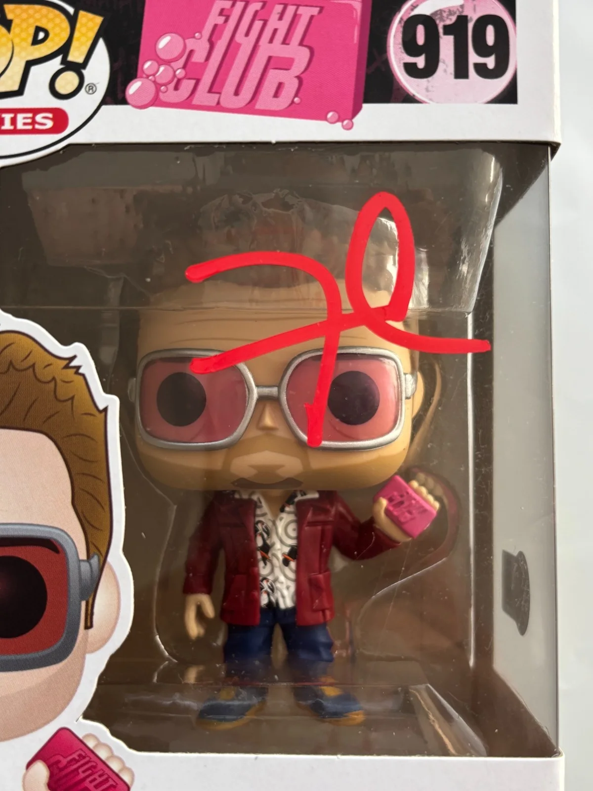 DAVID FINCHER — DAVID FINCHER SIGNED AUTO FIGHT CLUB TYLER DURDEN FUNKO POP BRAD PITT BAS COA, image 2