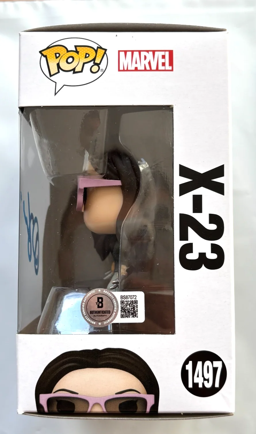 DAFNE KEEN — DAFNE KEEN SIGNED AUTOGRAPH DEADPOOL VS WOLVERINE X-23 FUNKO POP JACKMAN BAS COA, image 3