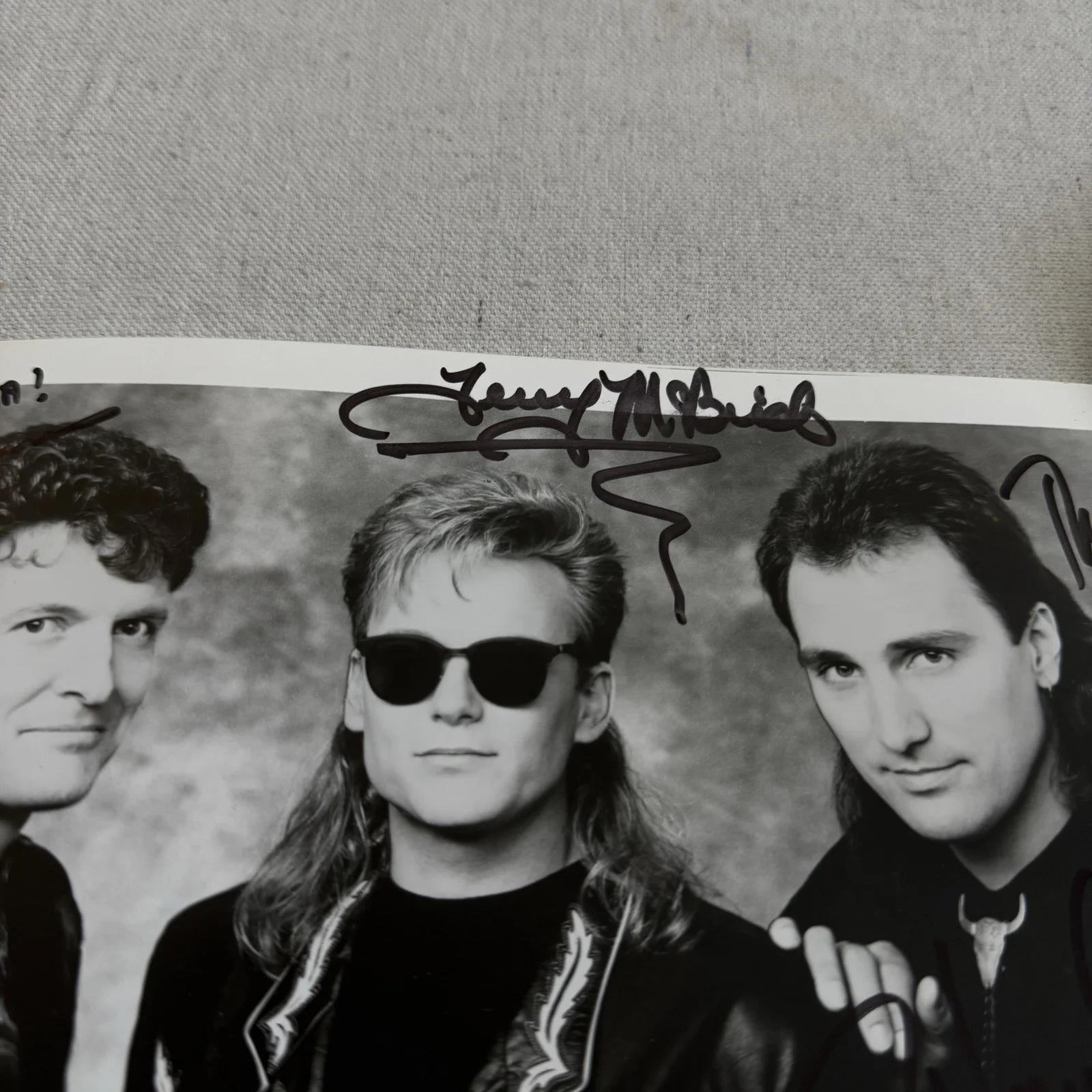 McBride and & The Ride Signed Autograph Press Photo Country MCA Records 90s, изображение 3