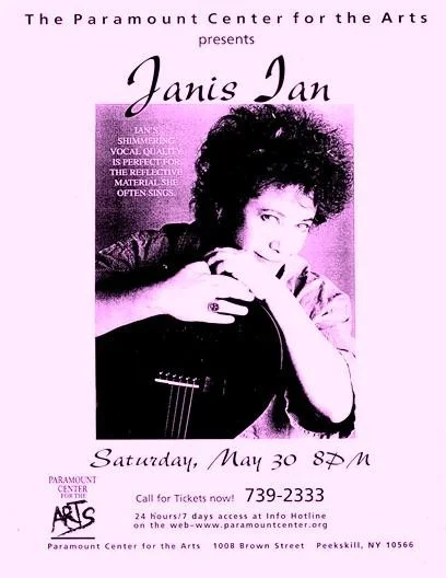 1999 JANIS IAN SIGNED AUTOGRAPH PICTURE + SUBSCRIBER FORUM NEWSLETTER & FLYER, изображение 2