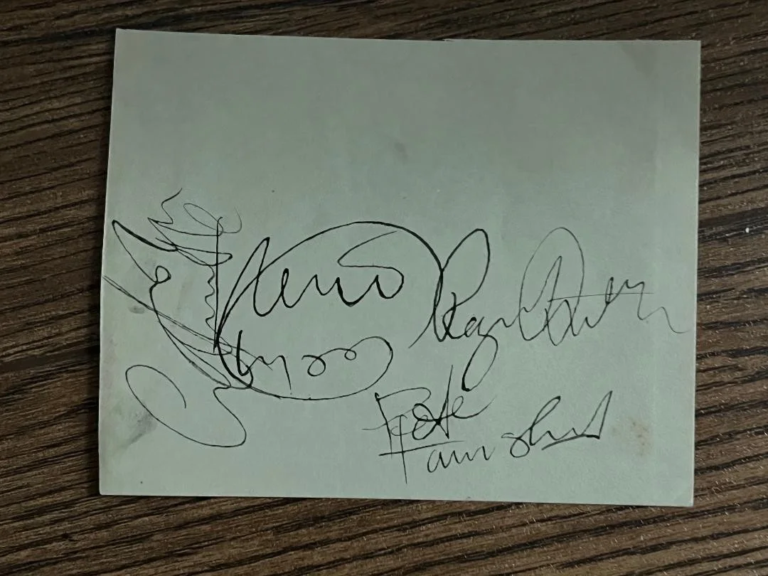 Fully Signed "The Who" Hand Signed 4X4 Sheet--- HSA Authenticated, image 3