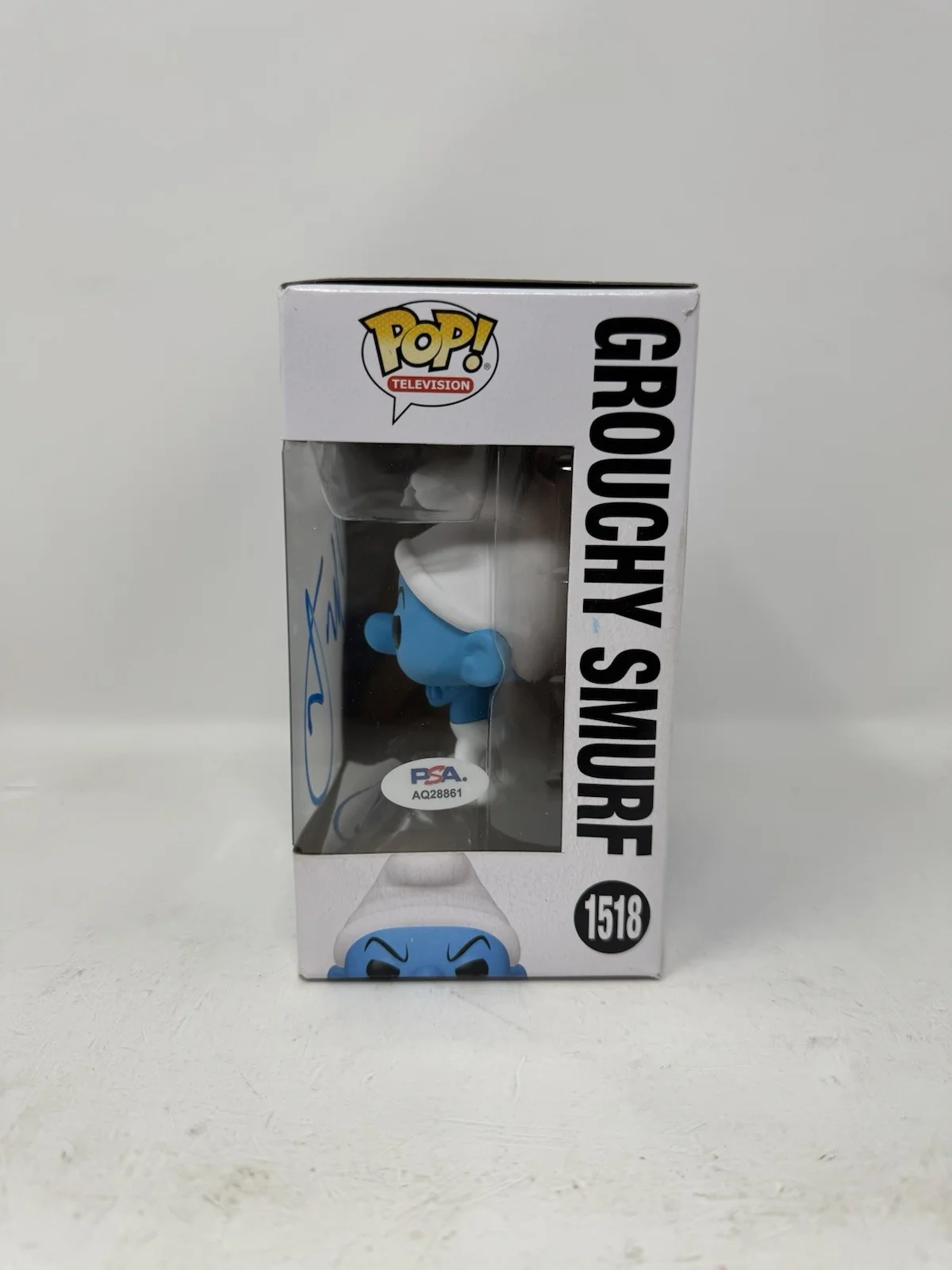 George Lopez — GEORGE LOPEZ SIGNED AUTOGRAPH GROUCHY SMURF FUNKO POP PSA/DNA COA THE SMURFS, image 2