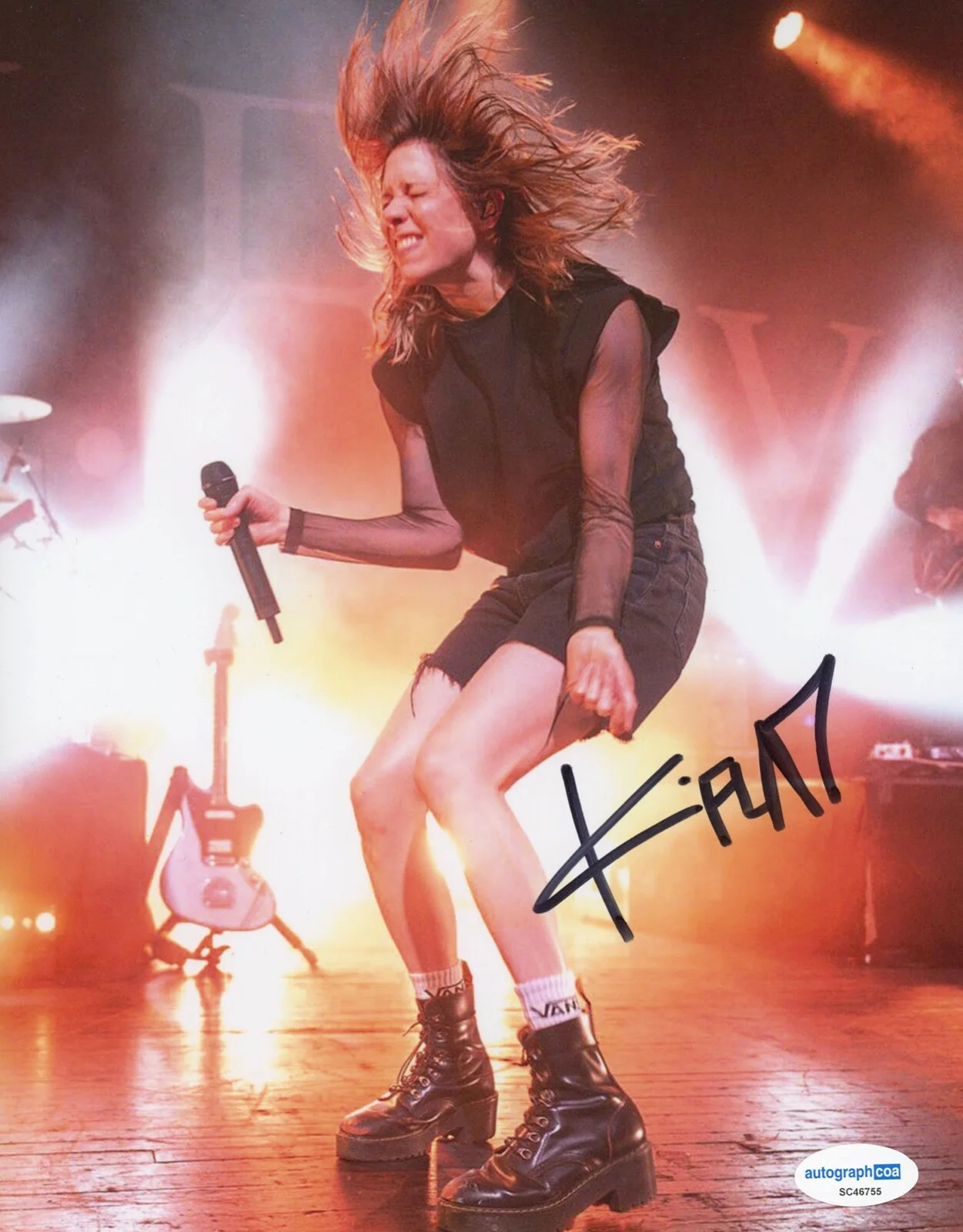 K. Flay — K. Flay signed 8x10 Photo EXACT PROOF g SINGER K.Flay Kristine Flaherty ACOA COA, изображение 4