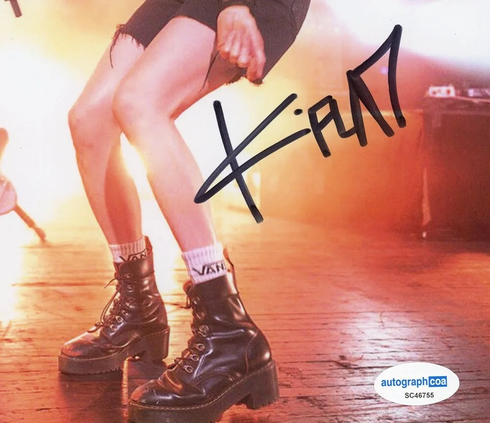 K. Flay — K. Flay signed 8x10 Photo EXACT PROOF g SINGER K.Flay Kristine Flaherty ACOA COA, изображение 5