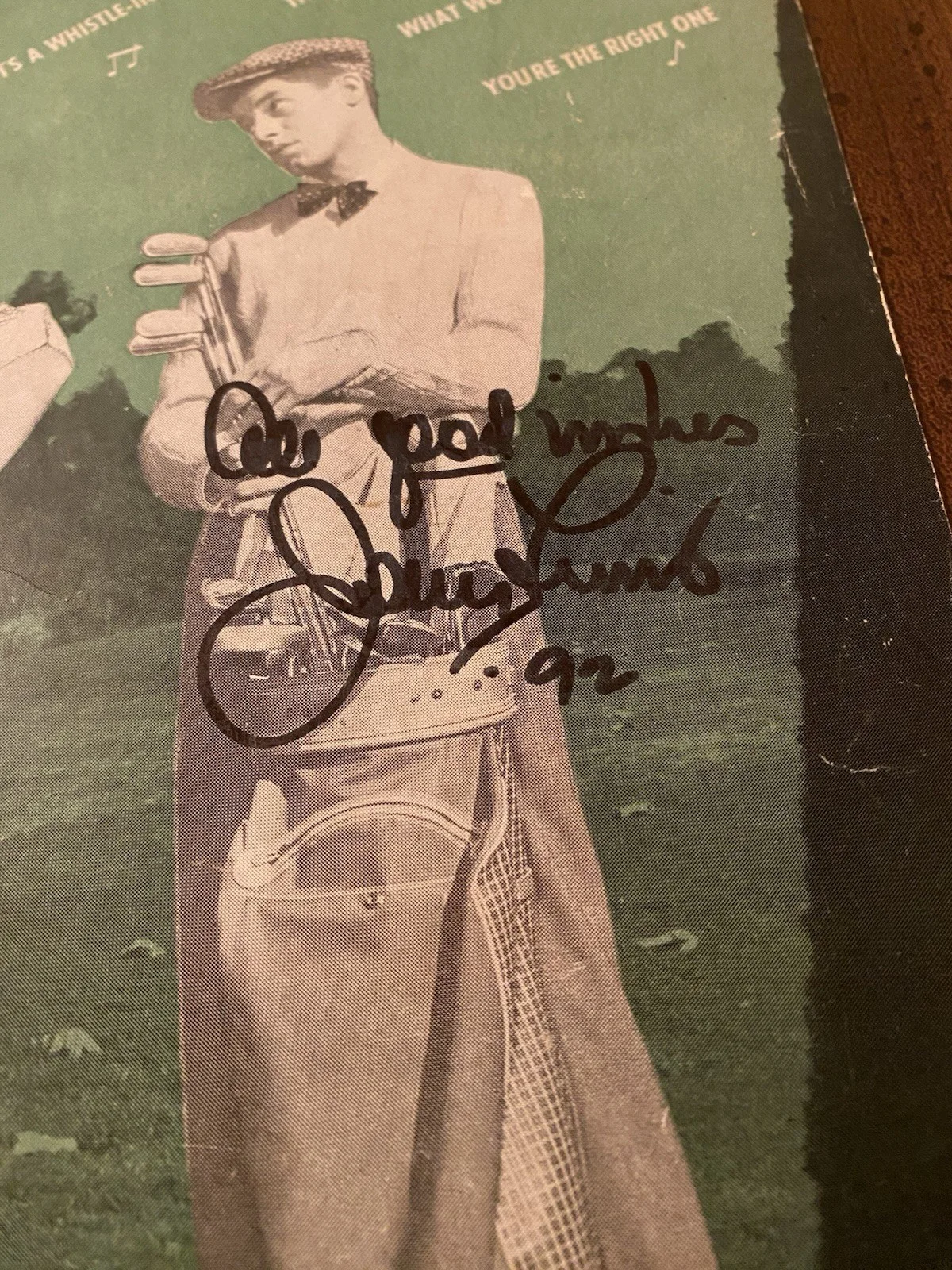 Dean Martin, Jerry Lewis — Jerry Lewis Dean Martin Signed Autographed That’s Amore Sheet Music w/ COA RARE, изображение 5
