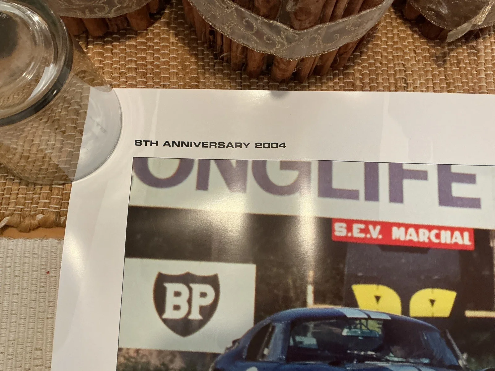 Carroll Shelby — Carroll Shelby Signed Poster with 7 other signatures and COA., изображение 5