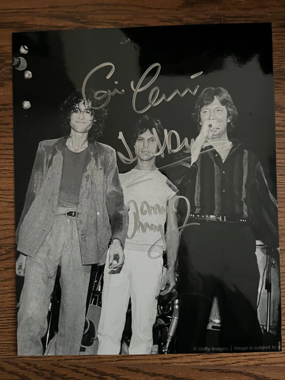 Fully Signed The Yardbirds 8X10 Photo-- Original Hand Signed & HSA Authenticated, изображение 2