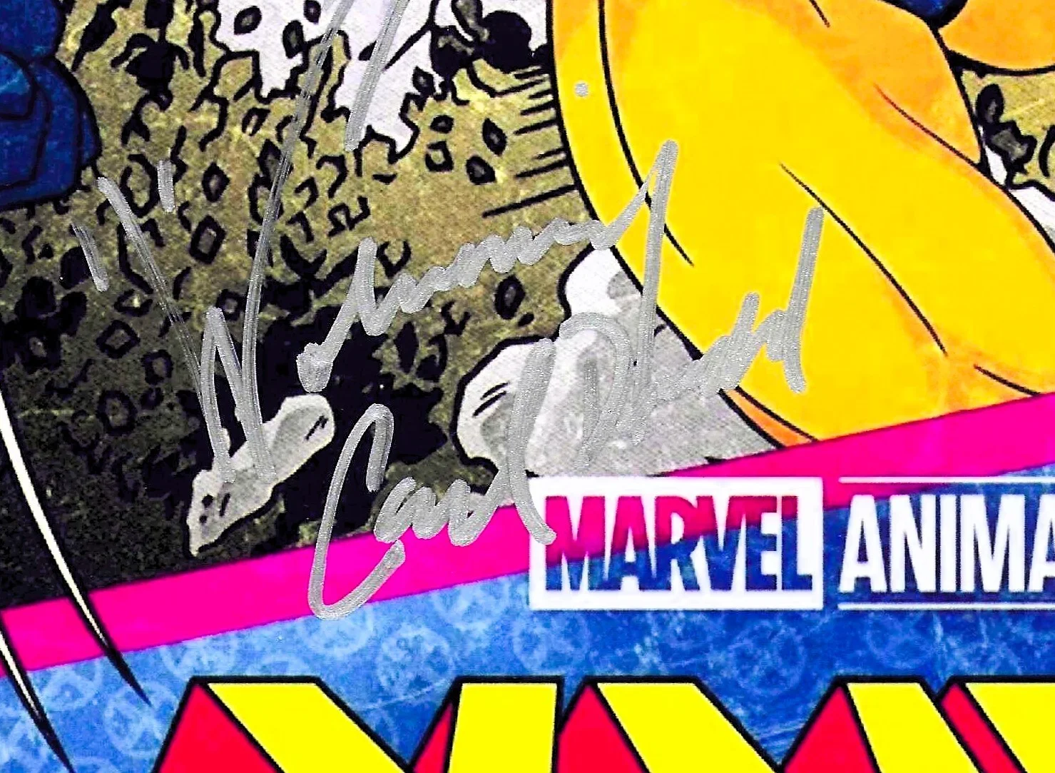 Cal Dodd, Matthew Waterson — 2 X-MEN '97 signed voice actors for MAGNETO & WOLVERINE each coa 8 ¼ x 11 ¾, image 3