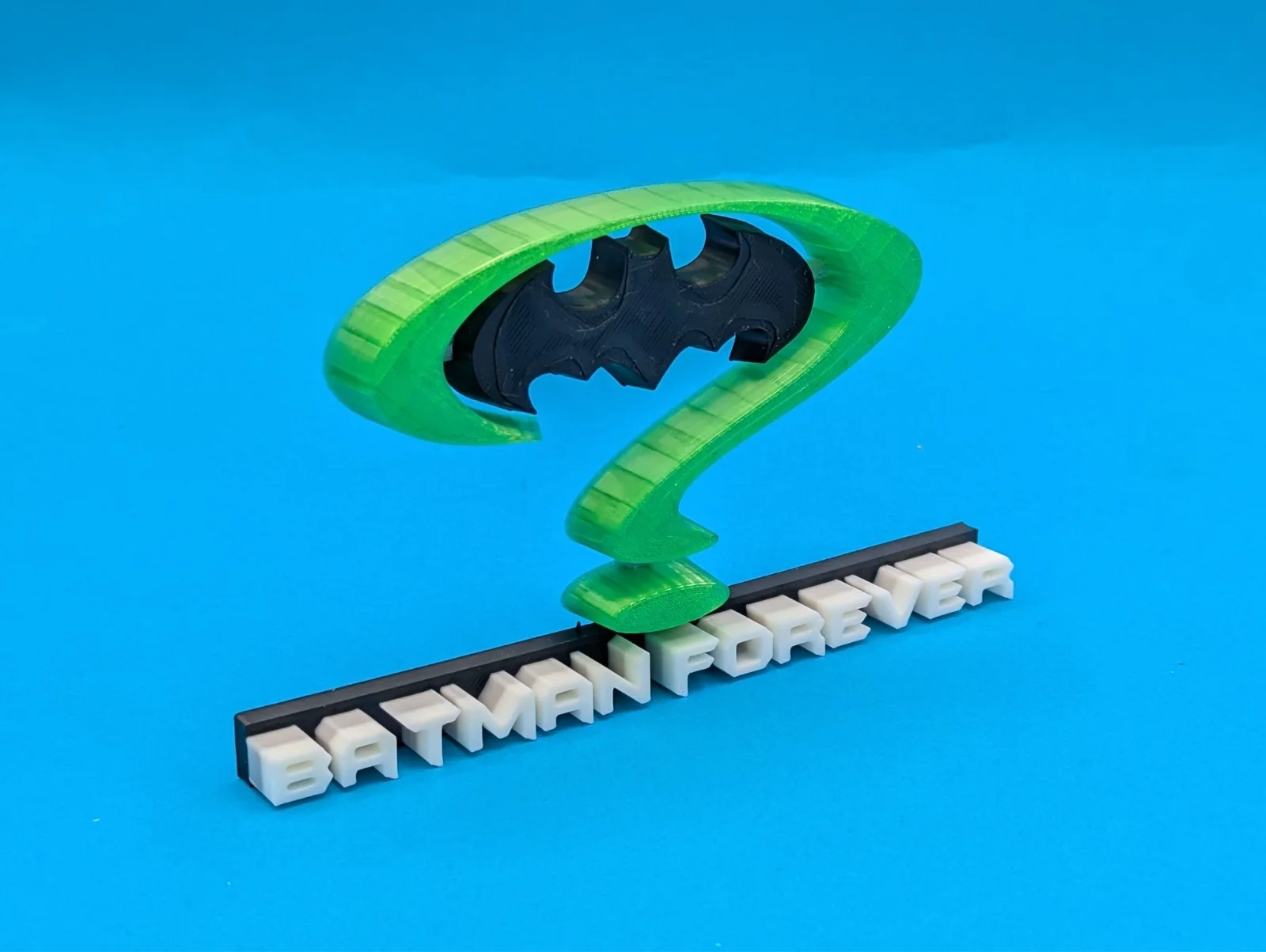 Batman Forever (movie) - 3D printed logo, desk or wall mount., image 2