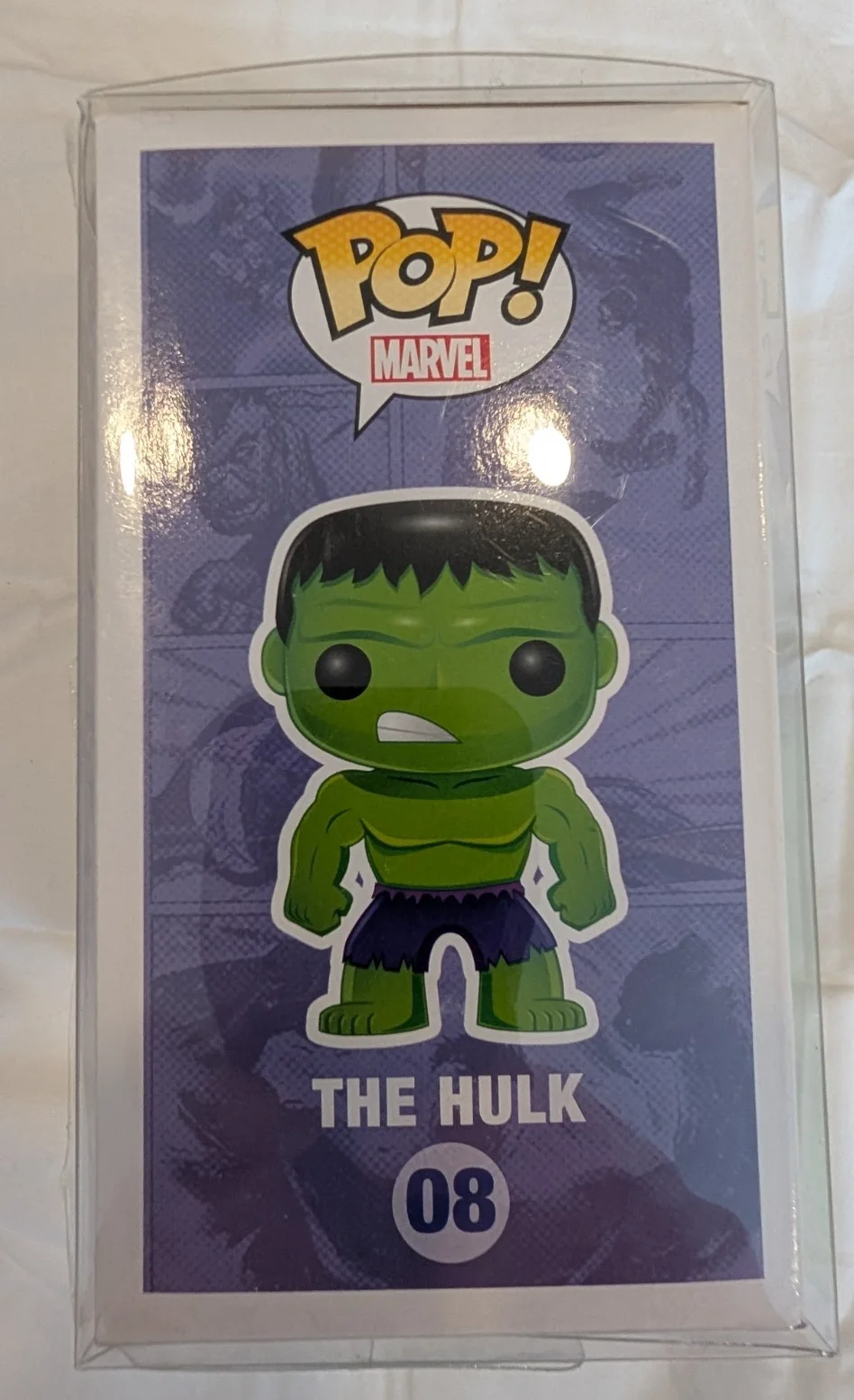 Lou Ferrigno — WWE Funko Marvel The Hulk 08 Lou Ferrigno Signed COA, image 4