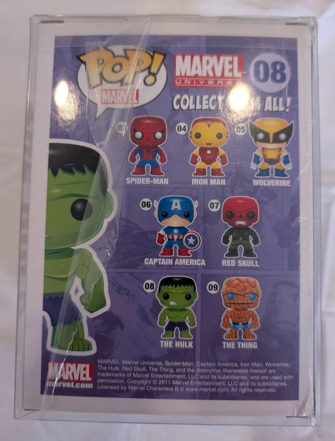 Lou Ferrigno — WWE Funko Marvel The Hulk 08 Lou Ferrigno Signed COA, image 5