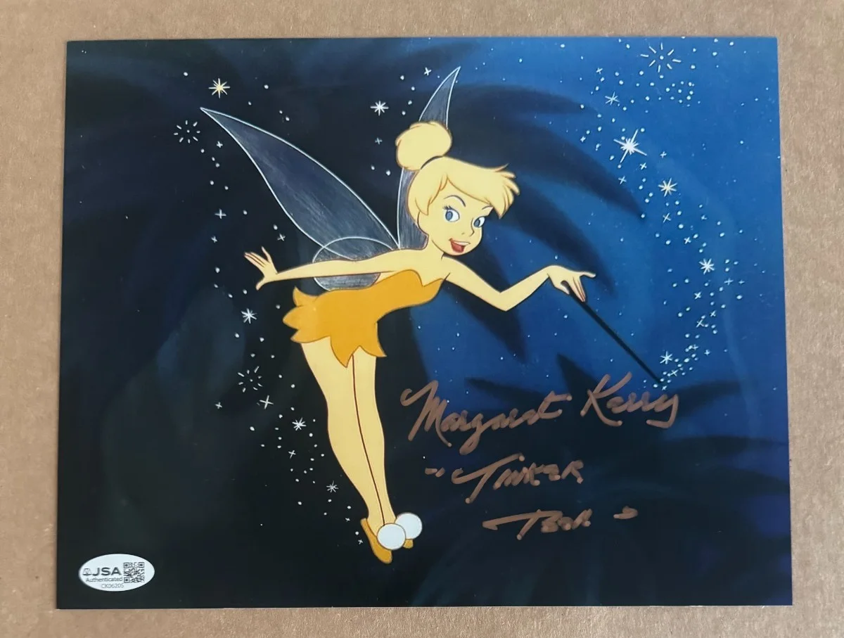 Margaret Kerry — MARGARET KERRY Signed 8x10 PETER PAN Tinker Bell Photo Autograph JSA COA Cert