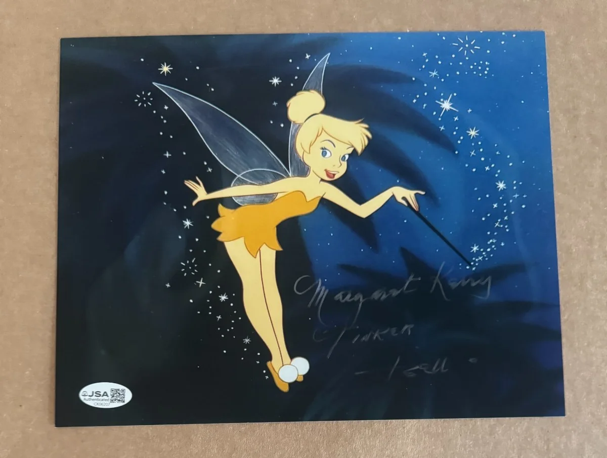 Margaret Kerry — MARGARET KERRY Signed 8x10 PETER PAN Tinker Bell Photo Autograph JSA COA Cert