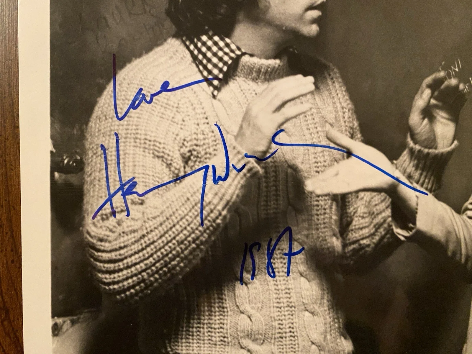 Henry Winkler, Sally Field — Henry Winkler Sally Field Signed Autographed Photo With COA Heroes 1977 BY BOTH, image 2
