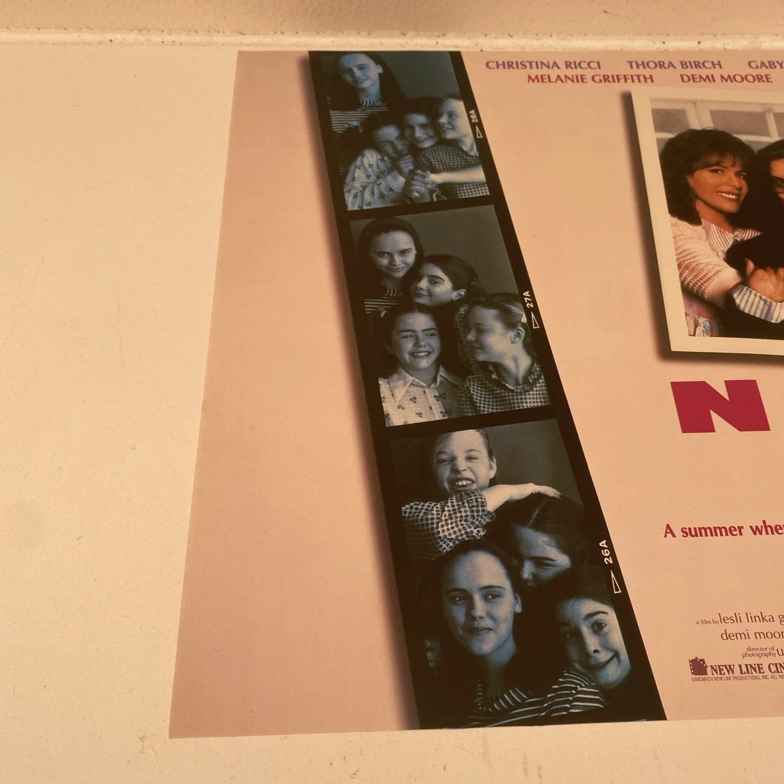 Cinema Poster now and then 1996 (Quad) Christina Ricci Demi Moore - new, изображение 2