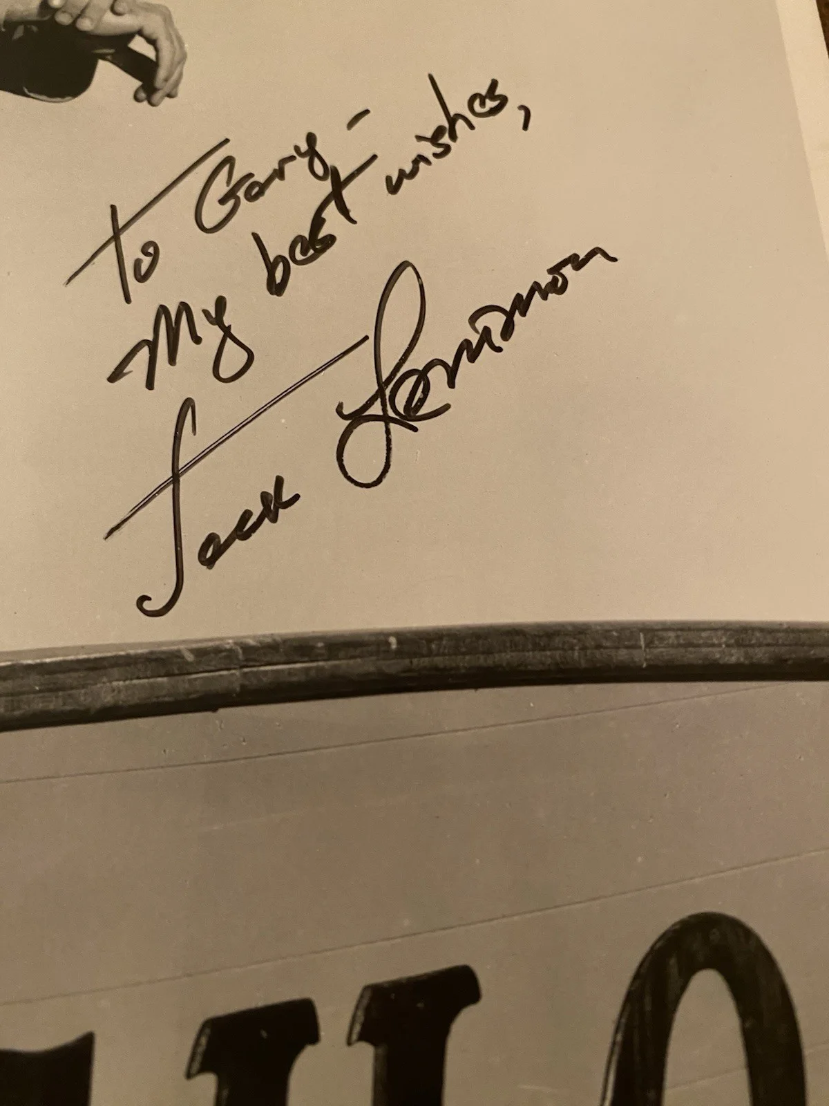 Jack Lemmon — Jack Lemmon Signed Autographed 8x10 Photo With COA Mister Roberts Wackiest Ship, изображение 3