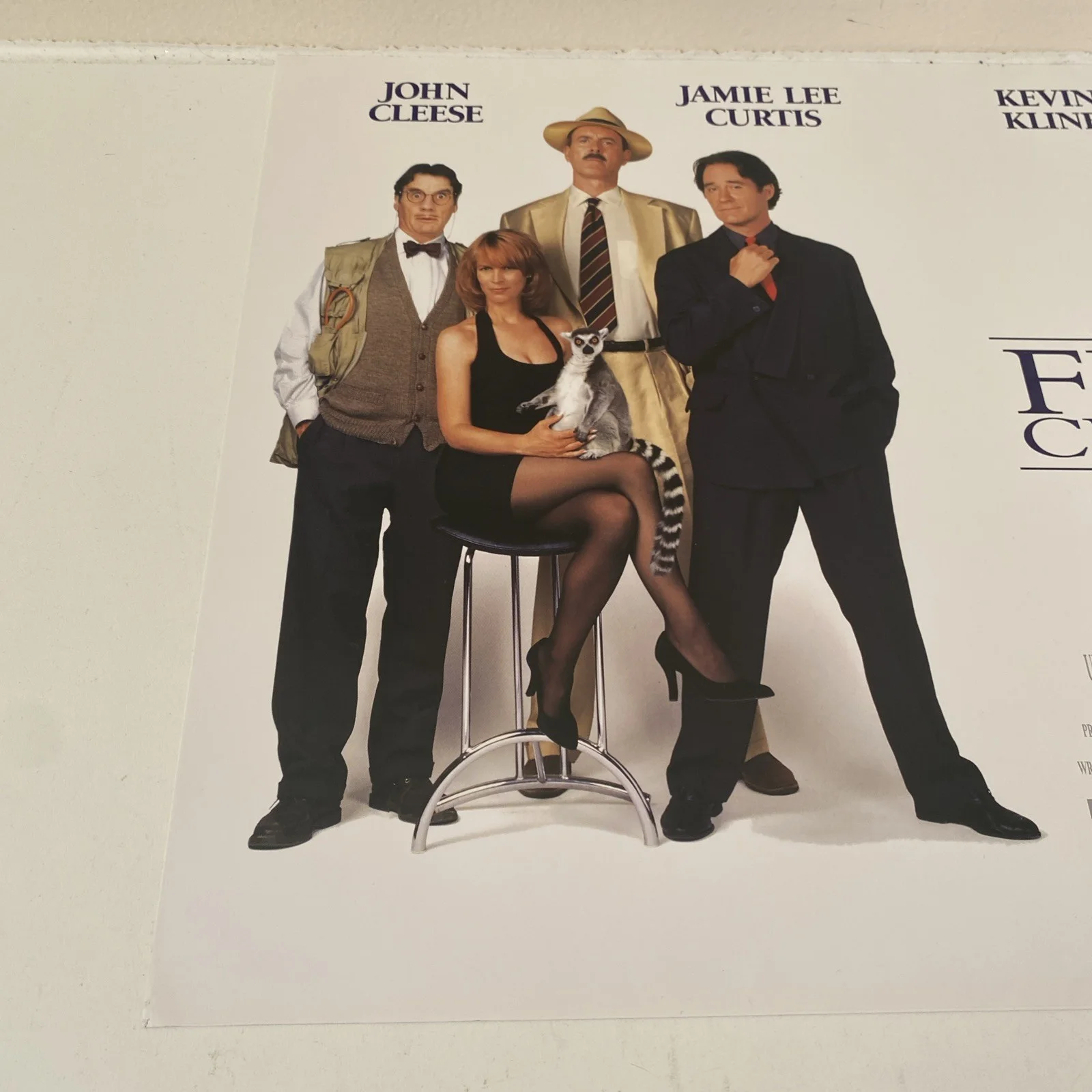 Fierce Creatures / Orginal UK Mini Quad Movie Poster 1997, image 2