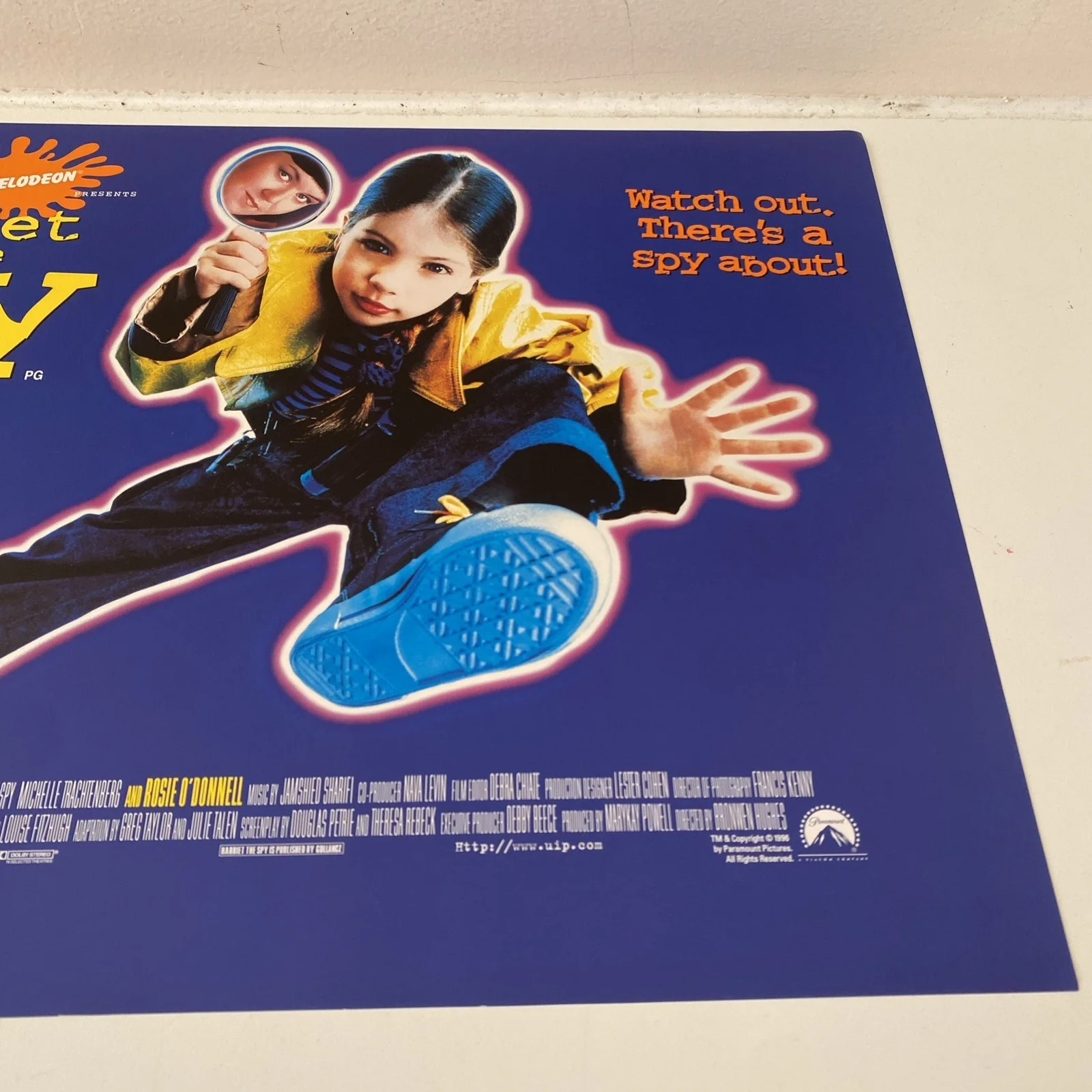 Harriet The Spy UK Quad Original Film Movie Poster Michelle Trachtenburg 1995, изображение 3