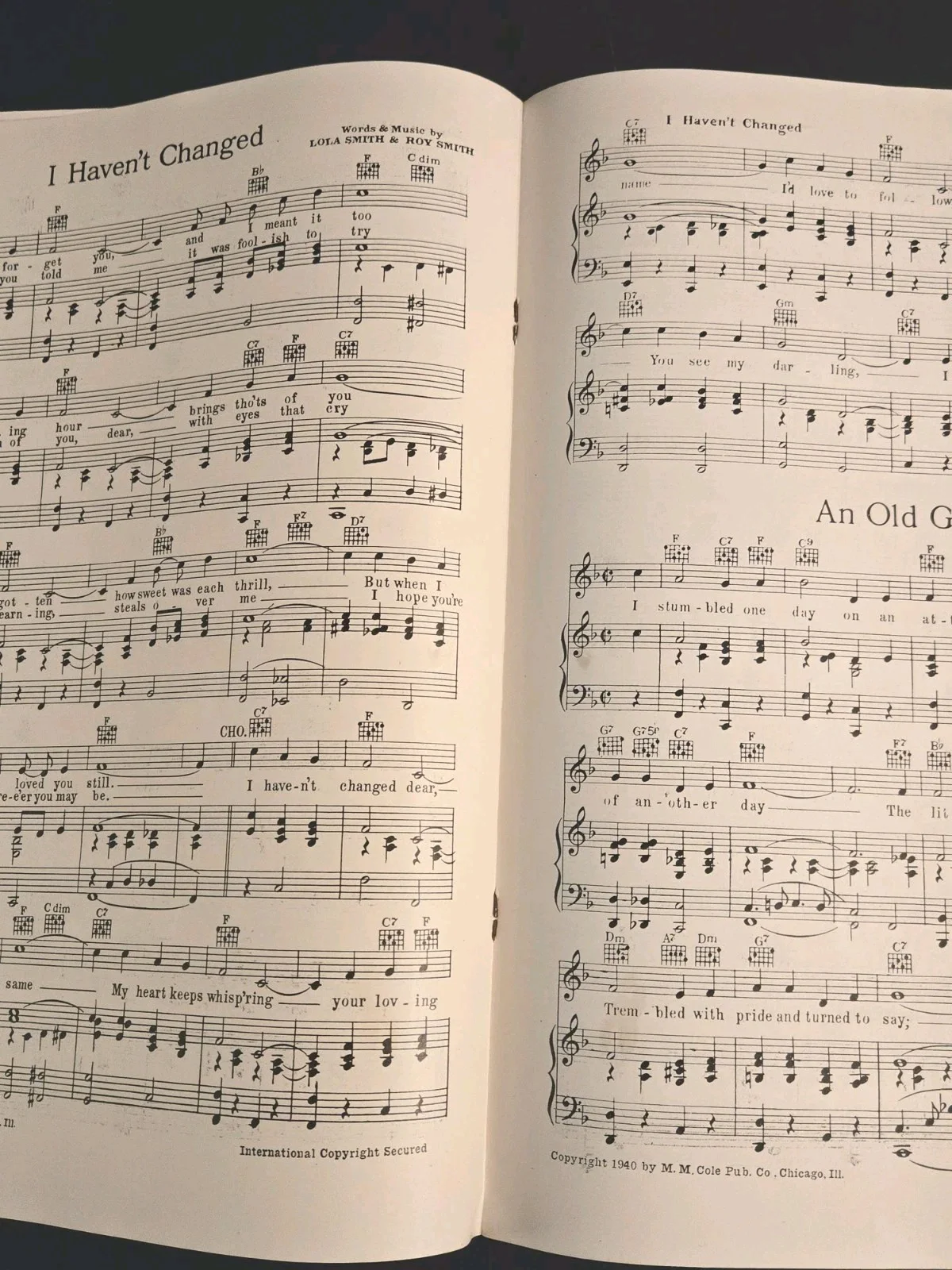 RARE SIGNED 1939 LOLA & HER CIRCLE STAR RANCH BOYS SMITH'S TENNESSEANS SONGBOOK, изображение 5