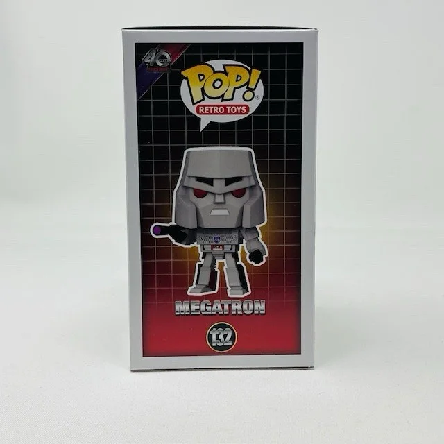 Jason Marnocha Autographed Transformers 40 Years Megatron Funko Pop #132 OC, image 3