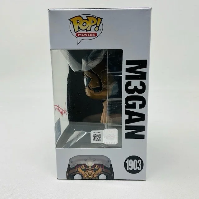 Amie Donald Autographed Horror Movie MEGAN M3GAN Funko Pop #1903 OC Marketing, изображение 5