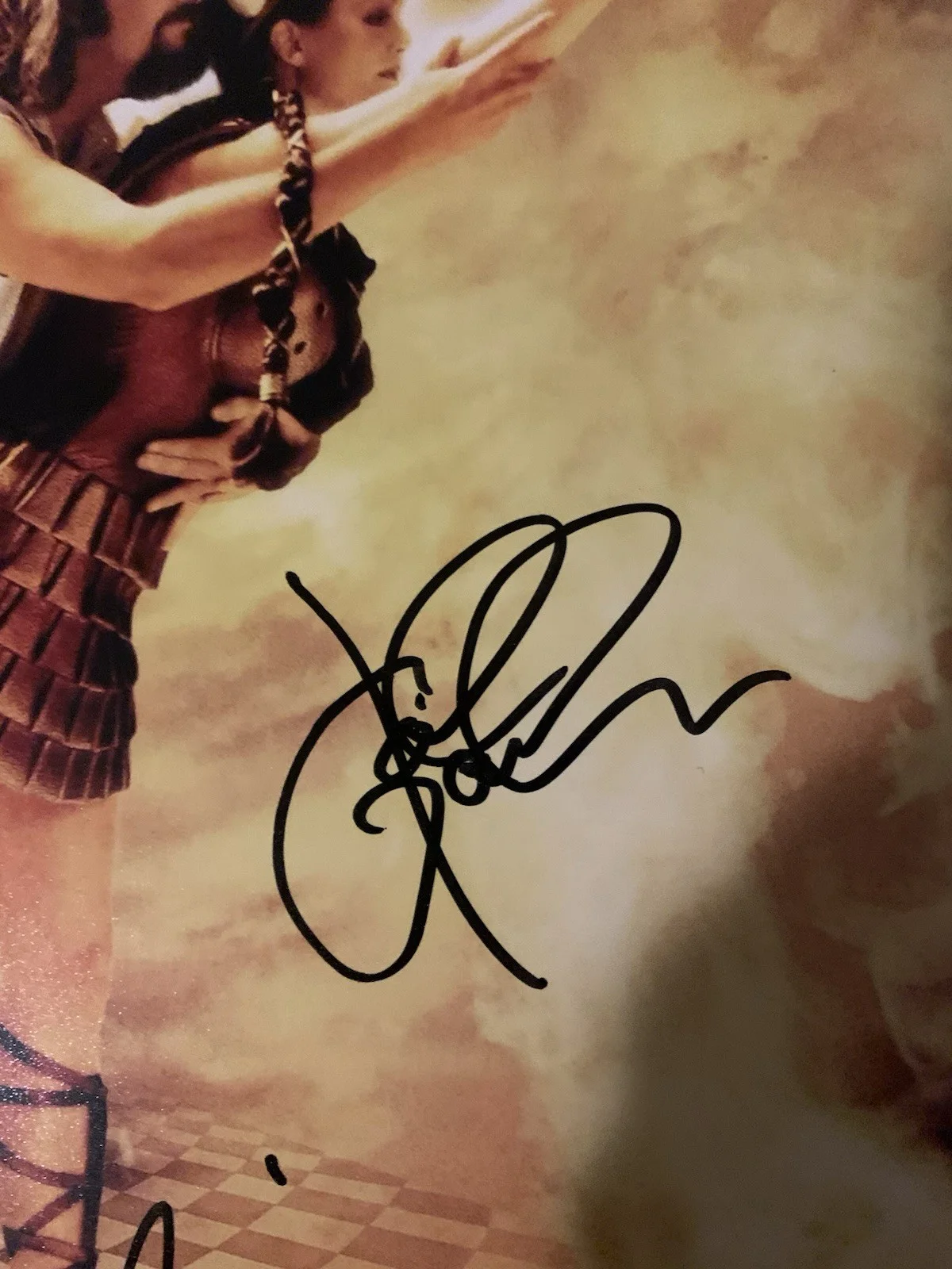 John Goodman — Jeff Bridges John Goodman Signed 12X18 THE BIG LEBOWSKI Beckett COA Autograph, image 3