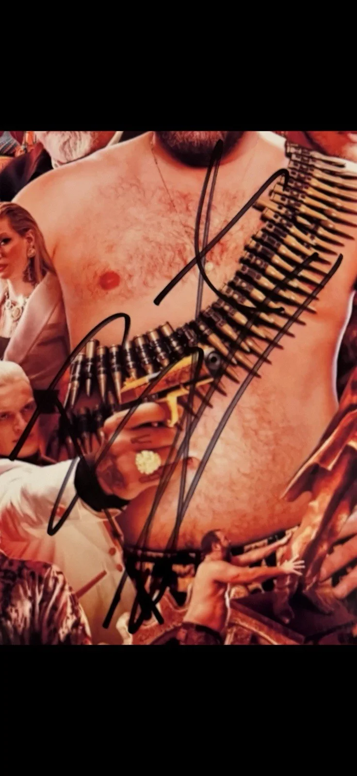 Bert Kreischer — Bert Kreischer comedian Signed Autographed “The Machine” Movie Poster Photo, изображение 2
