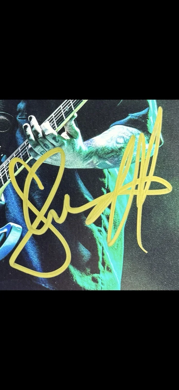 SEETHER Frontman Lead Singer Shaun Morgan Signed Autographed Photo, image 2