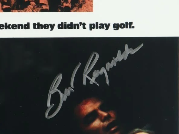 Burt Reynolds Signed "Deliverance" Custom Framed 19"x22" Photo Display (Steiner), image 4