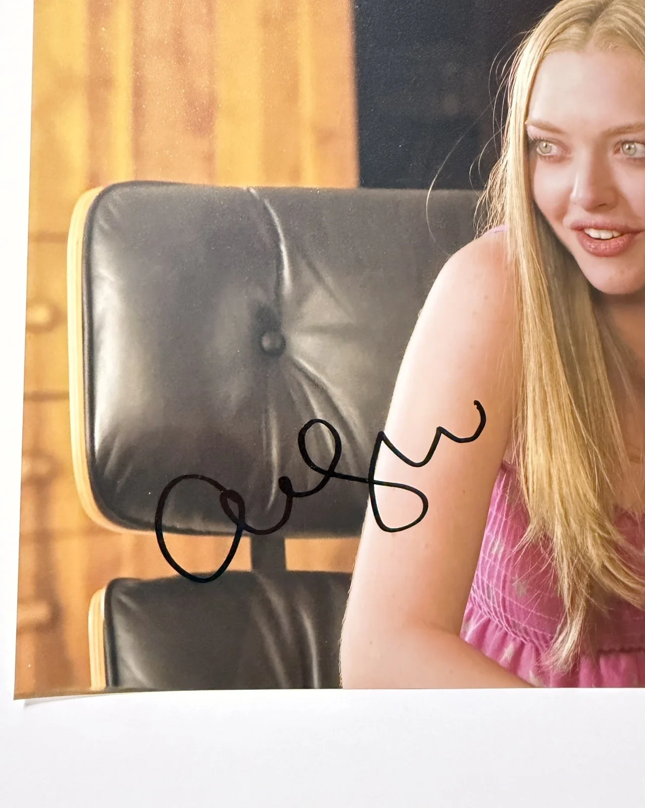Amanda Seyfried signed 8x10 autographed mean girls no coa, изображение 2