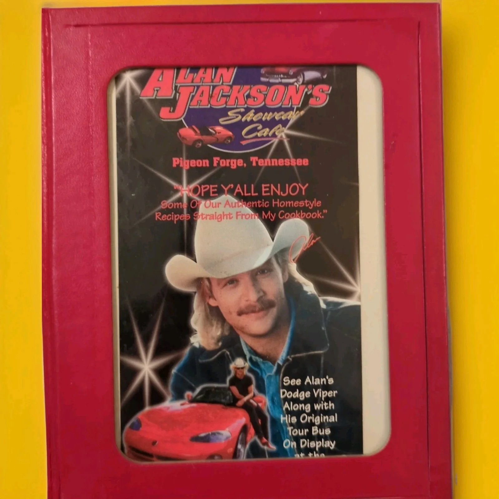 Alan Jackson Signed Autographed Rare Event Photo Book PSA COA AUTHENTICATED, image 3