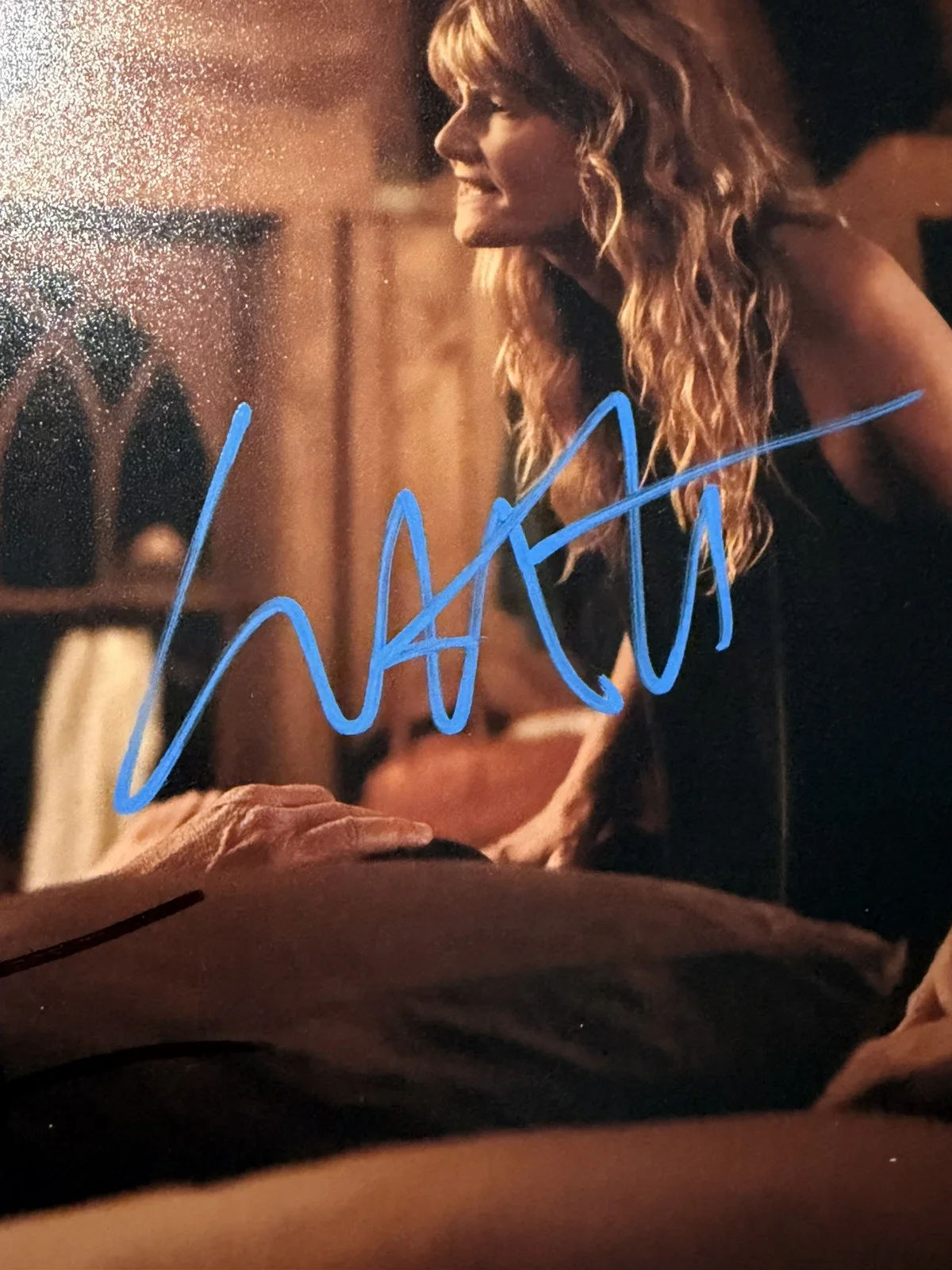 Laura Dern and Will Arnett signed photo 8x10 autographed is this thing on?, изображение 3