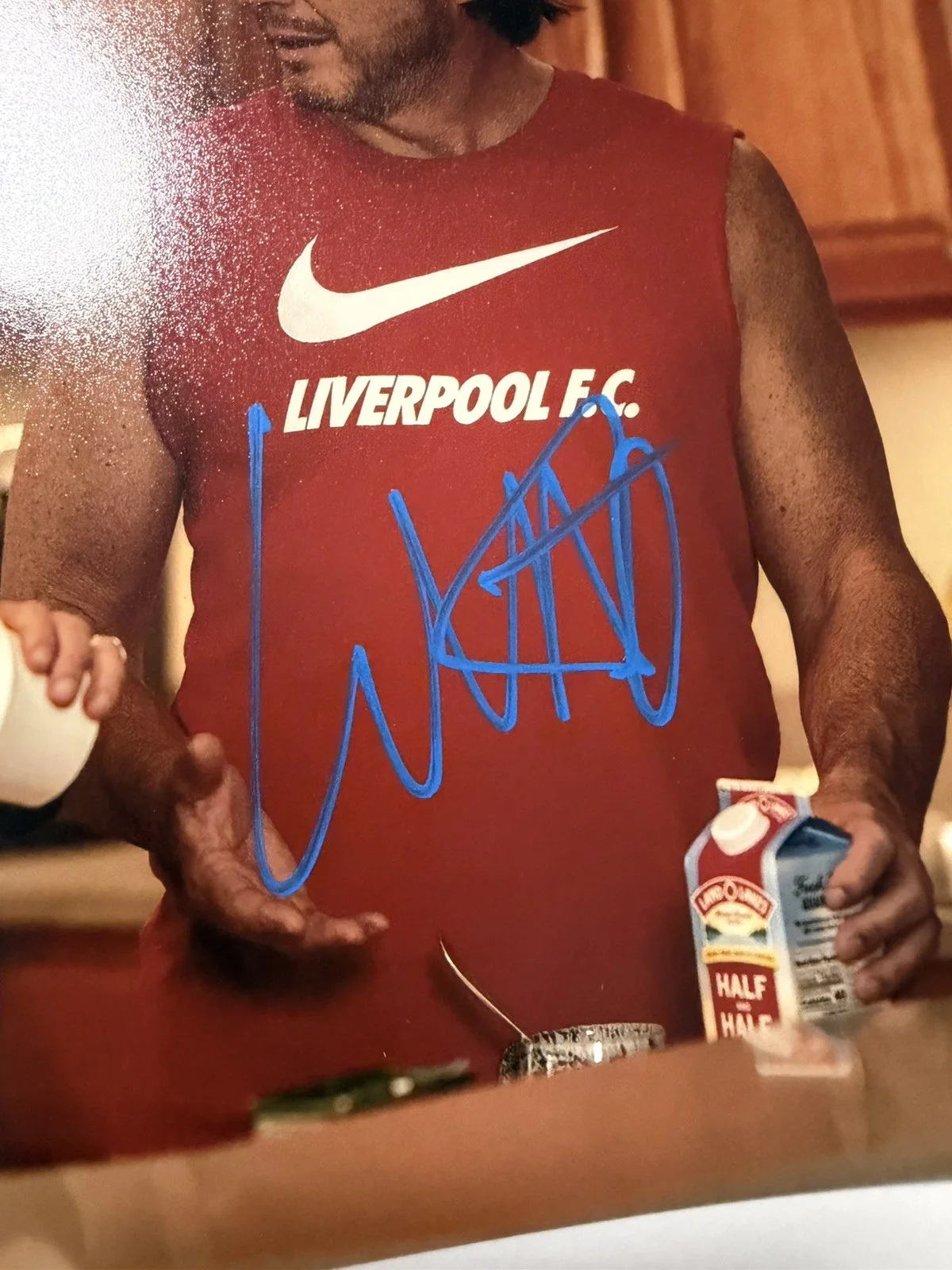 Bradley Cooper and Will Arnett signed Autographed 8x10 is this thing on?, image 2