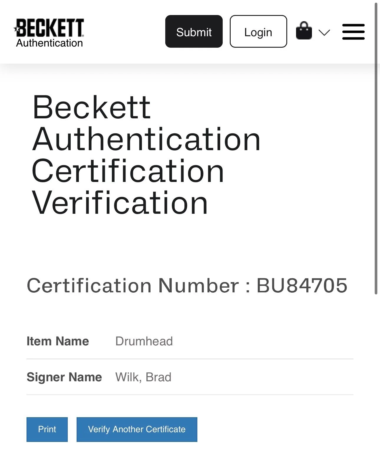 Brad Wilk Rage Against the Machine Autograph Signed Transparent Drumhead Beckett, image 4