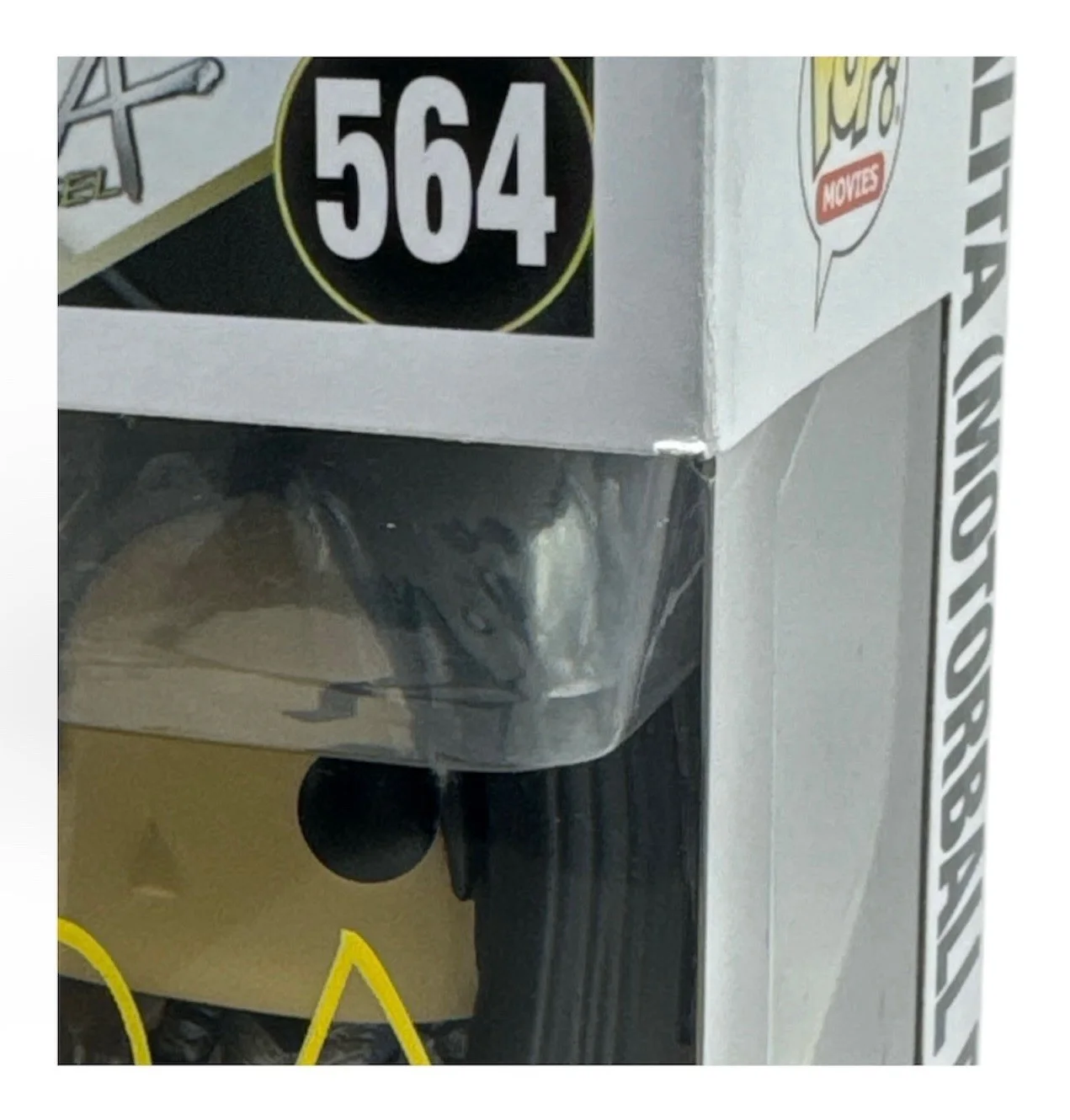 Rosa Salazar — Rosa Salazar Autograph Signed Alita (Motorball Body) Funko Pop with Beckett COA, изображение 2