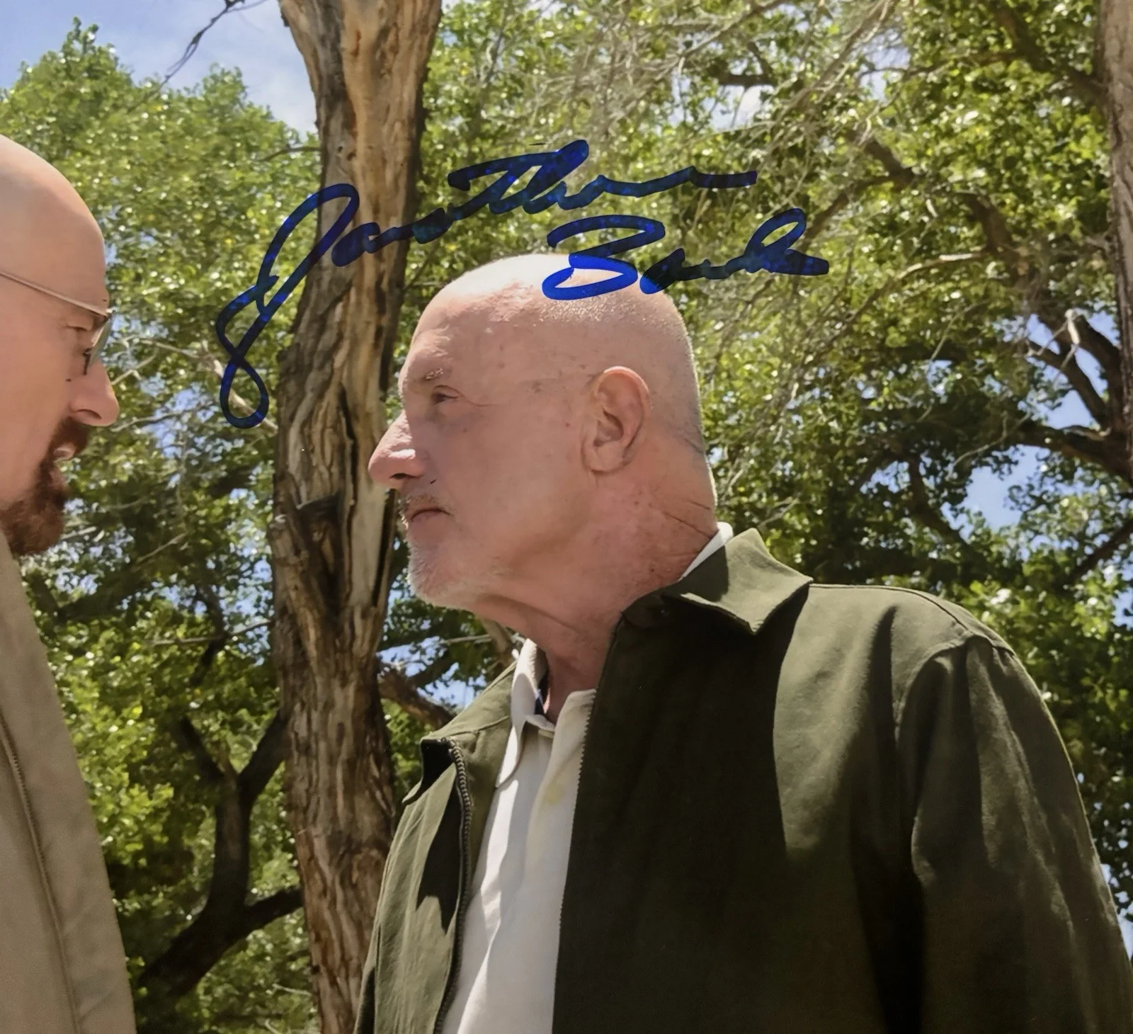 Jonathan Banks — Jonathan Banks Signed Breaking Bad 8x10 Photo! Mike (Breaking Bad) ACTOR! W/COA, изображение 2