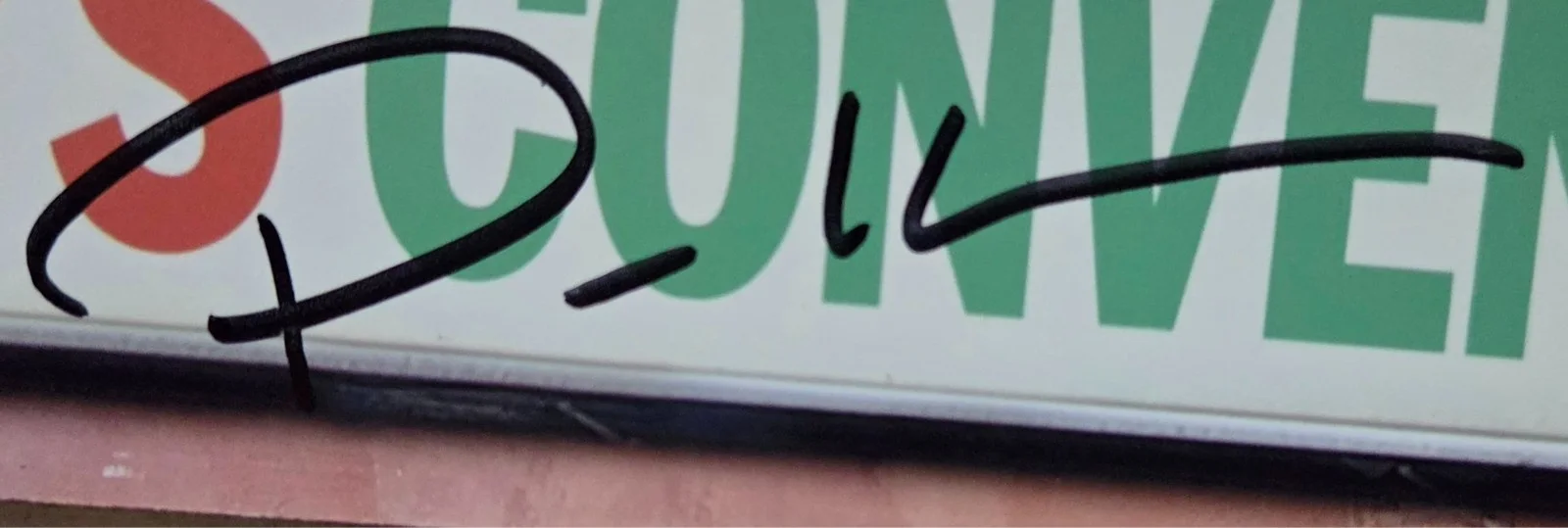 Paul Sun-Hyung Lee Andrew Phung Kim's Convenience Signed Autograph 8x10 Photo, изображение 2