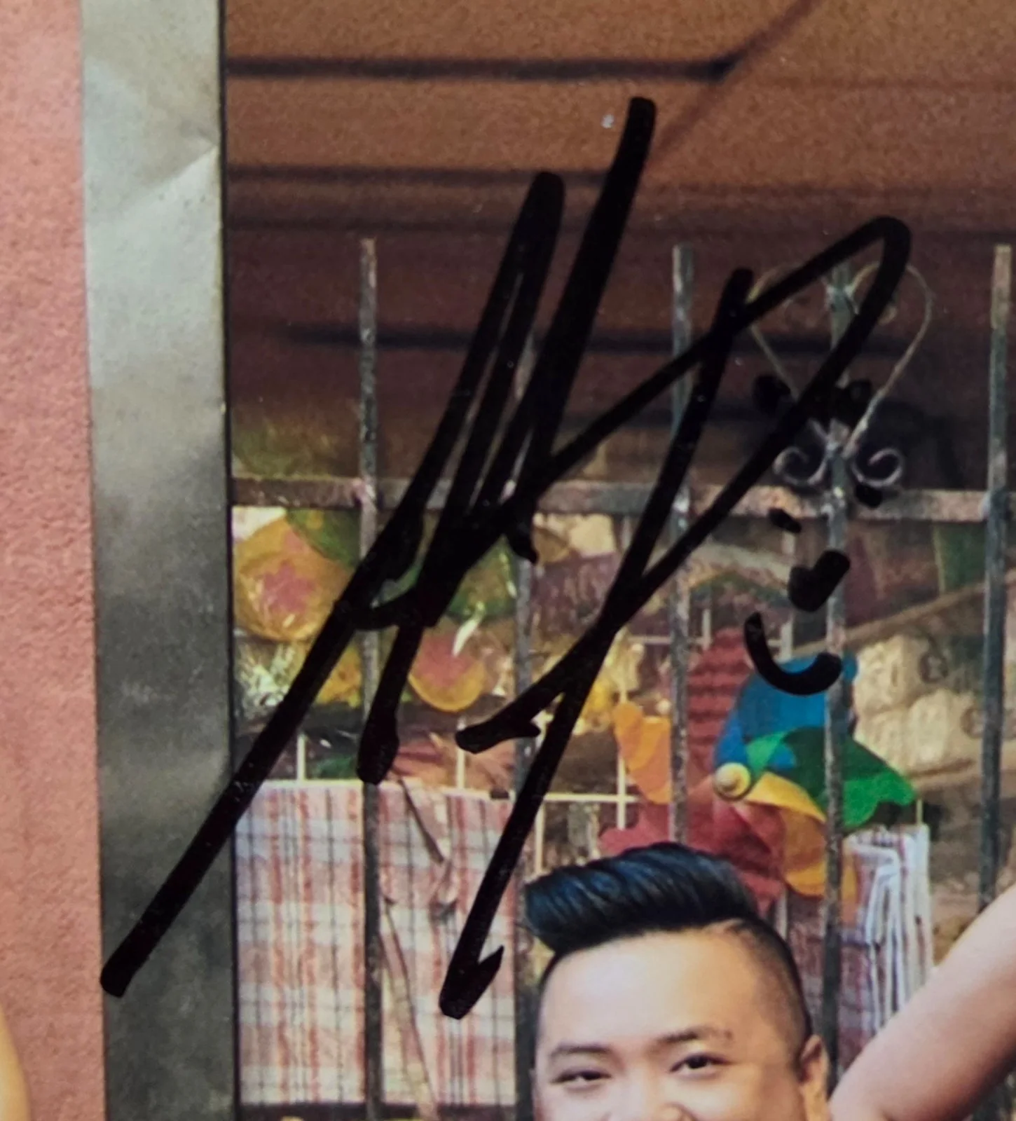 Paul Sun-Hyung Lee Andrew Phung Kim's Convenience Signed Autograph 8x10 Photo, изображение 3