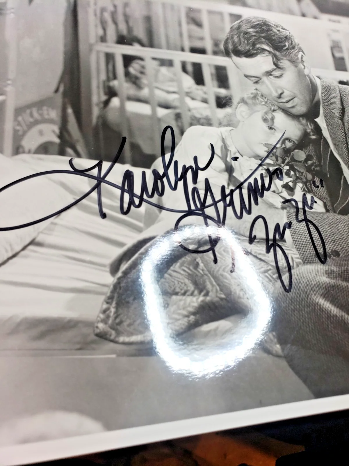Karolyn Grimes — KAROLYN GRIMES 2 -- 8X10 PHOTOS + 1 -- 4X5 PHOTO, image 2